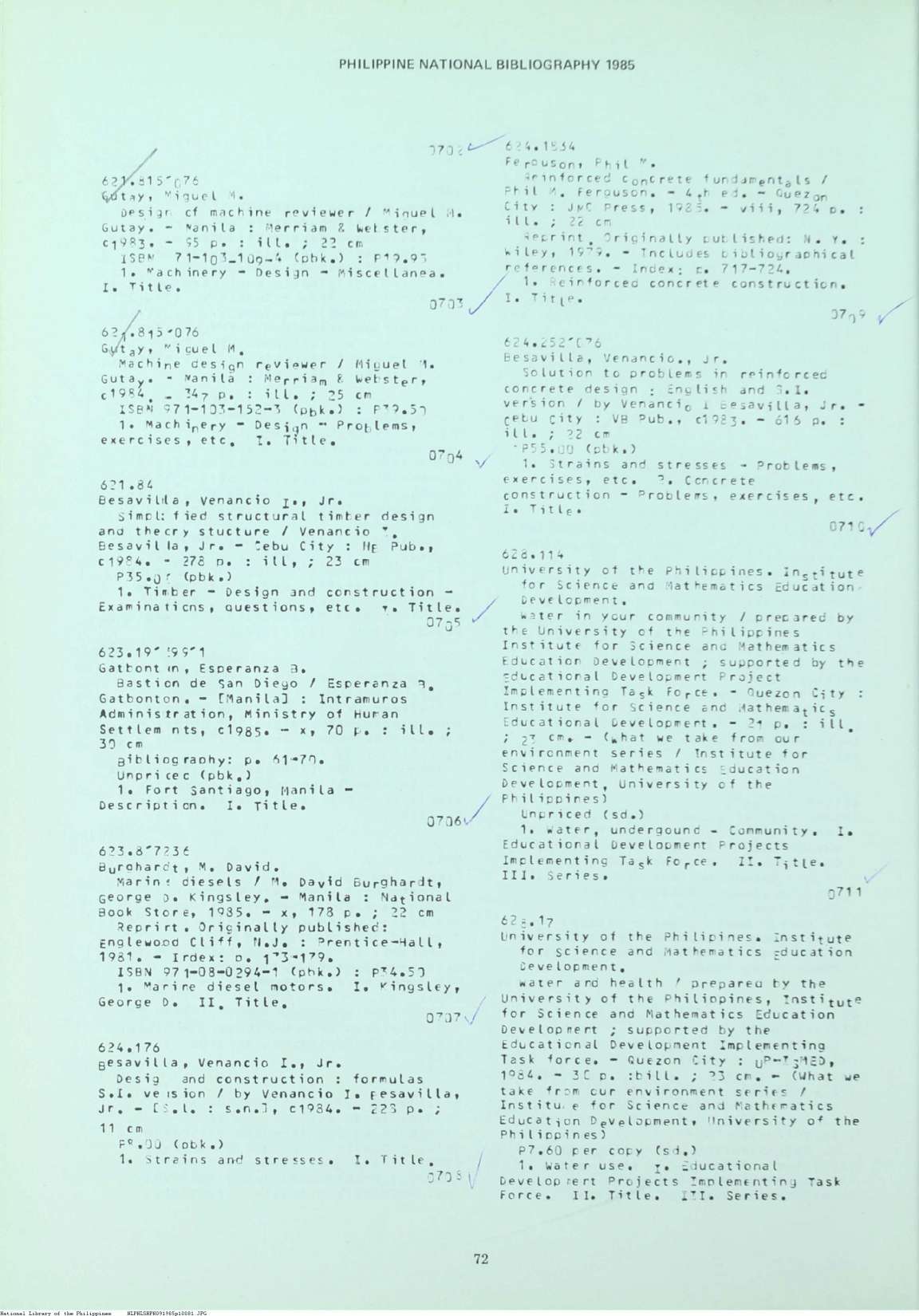 85 
