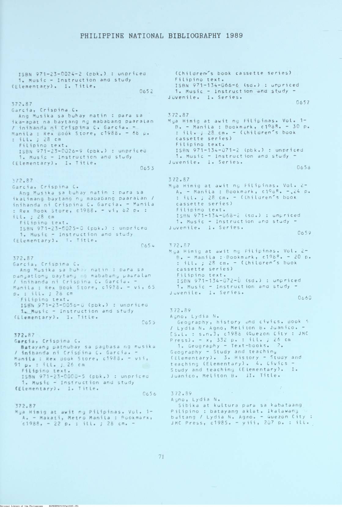 85 
