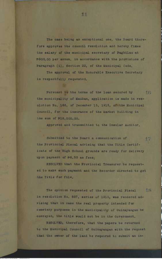 15 
