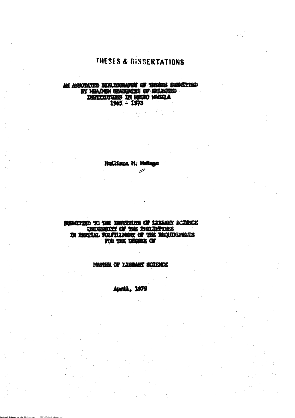 1 
