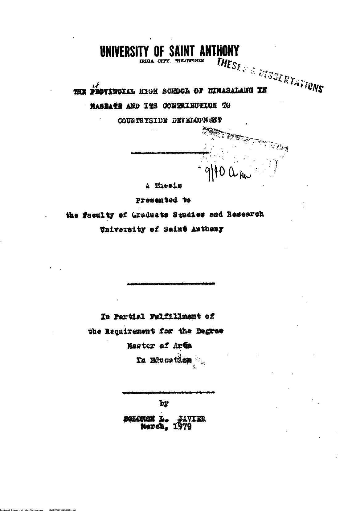 1 
