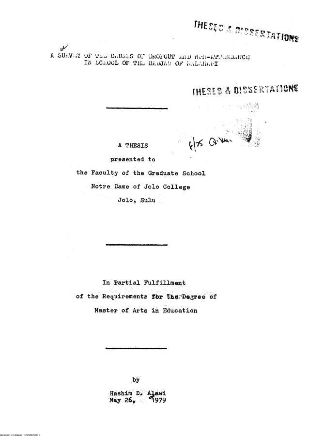 1 
