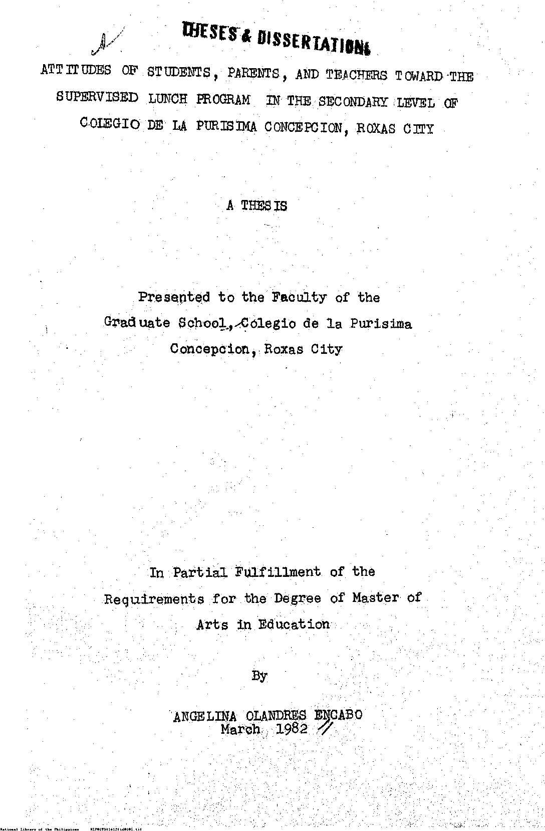 1 
