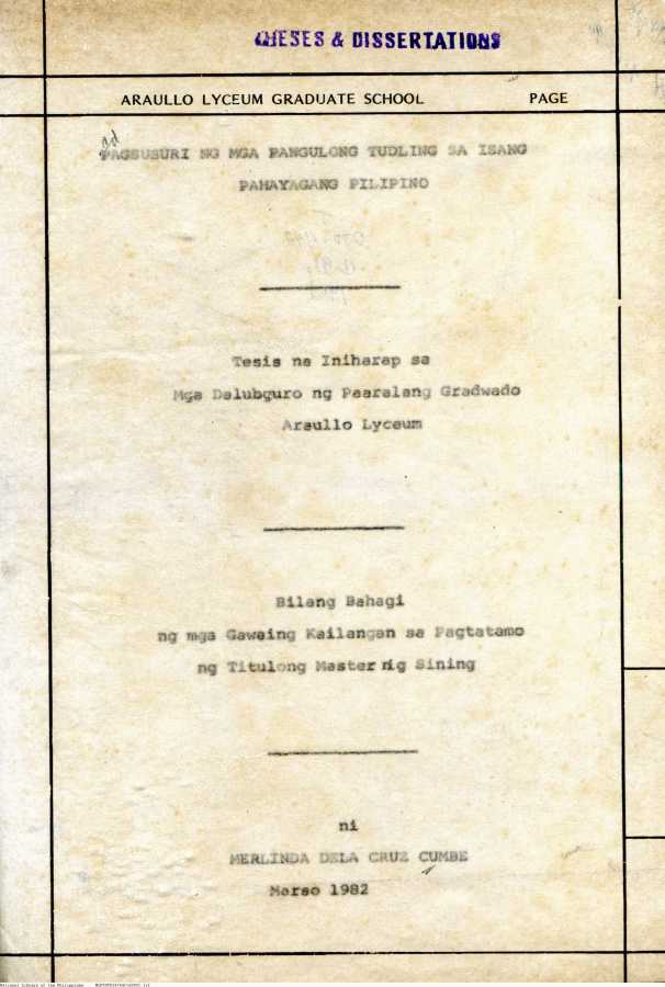 1 
