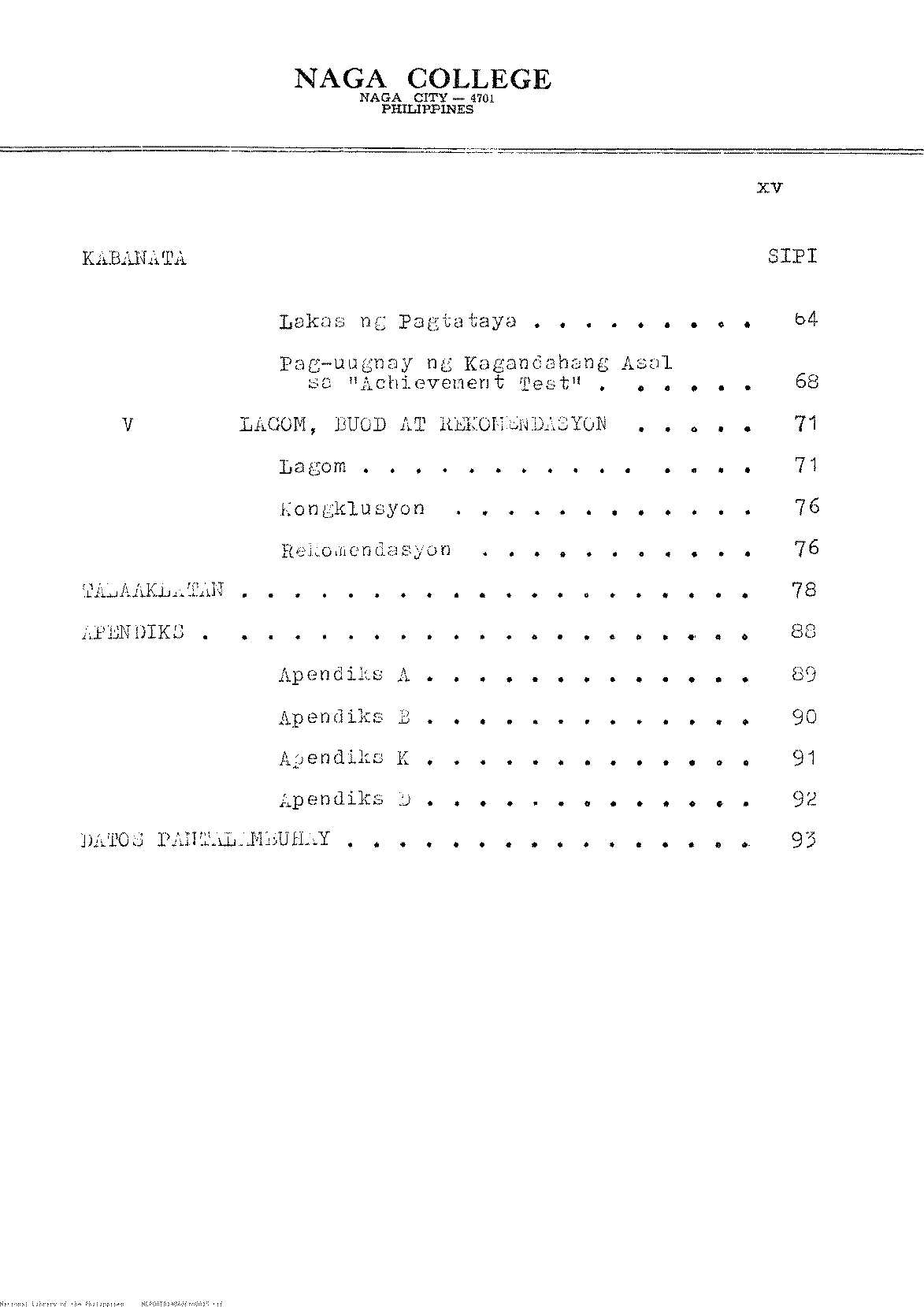 15 
