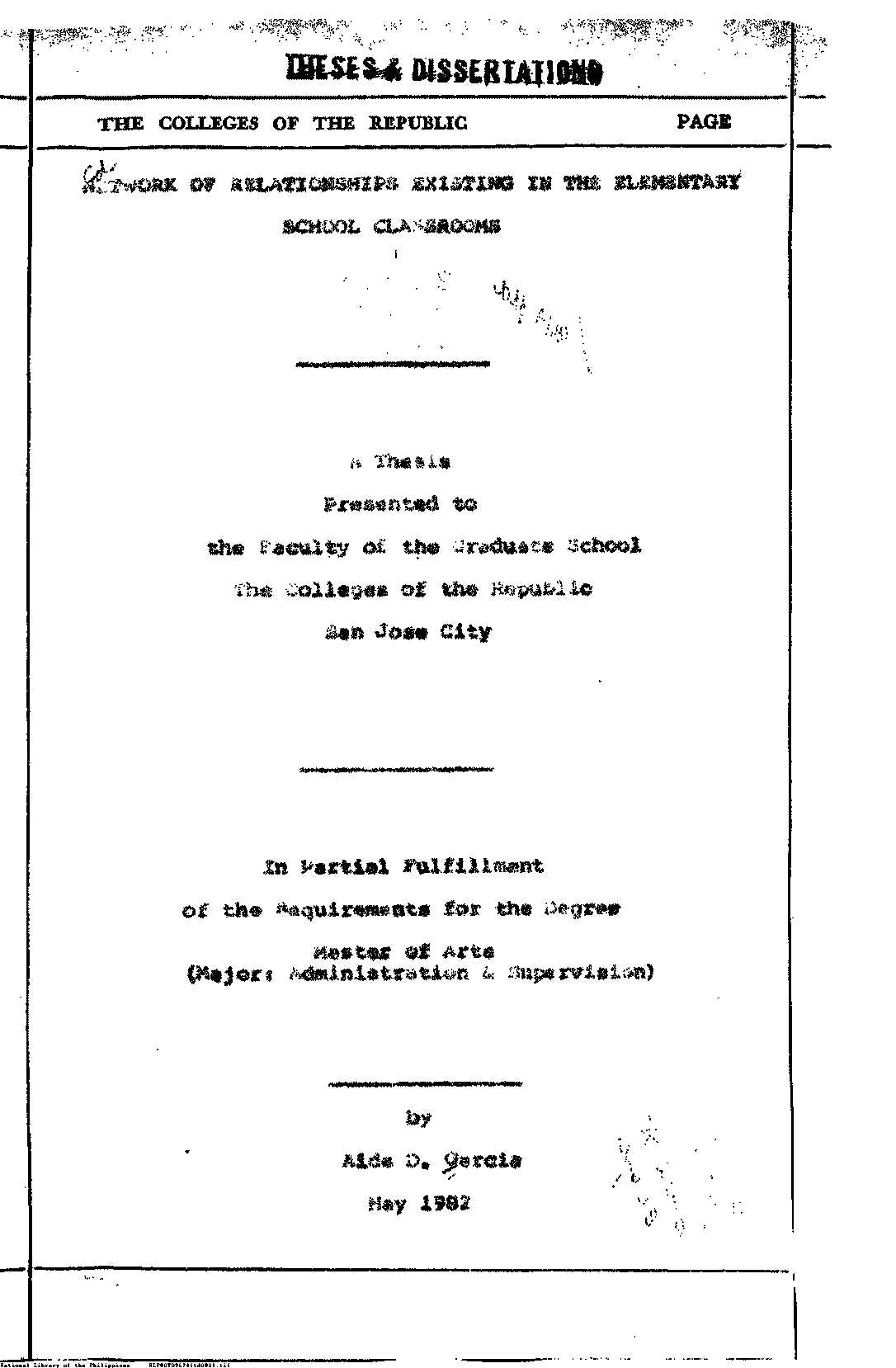 1 
