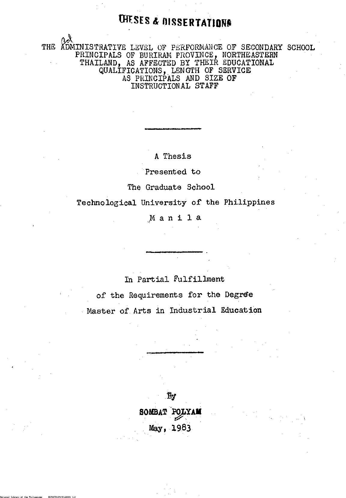 1 
