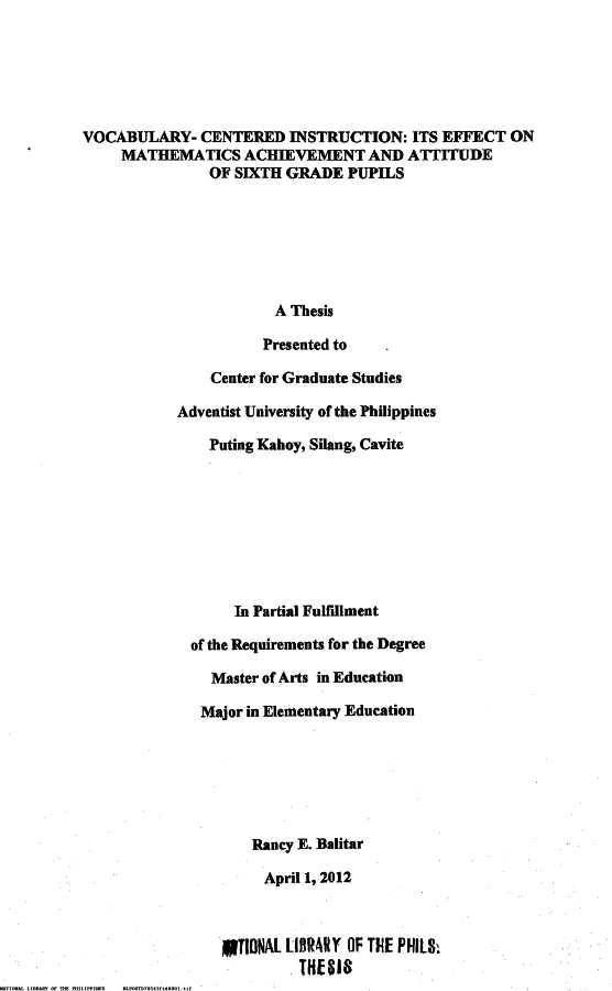 1 
