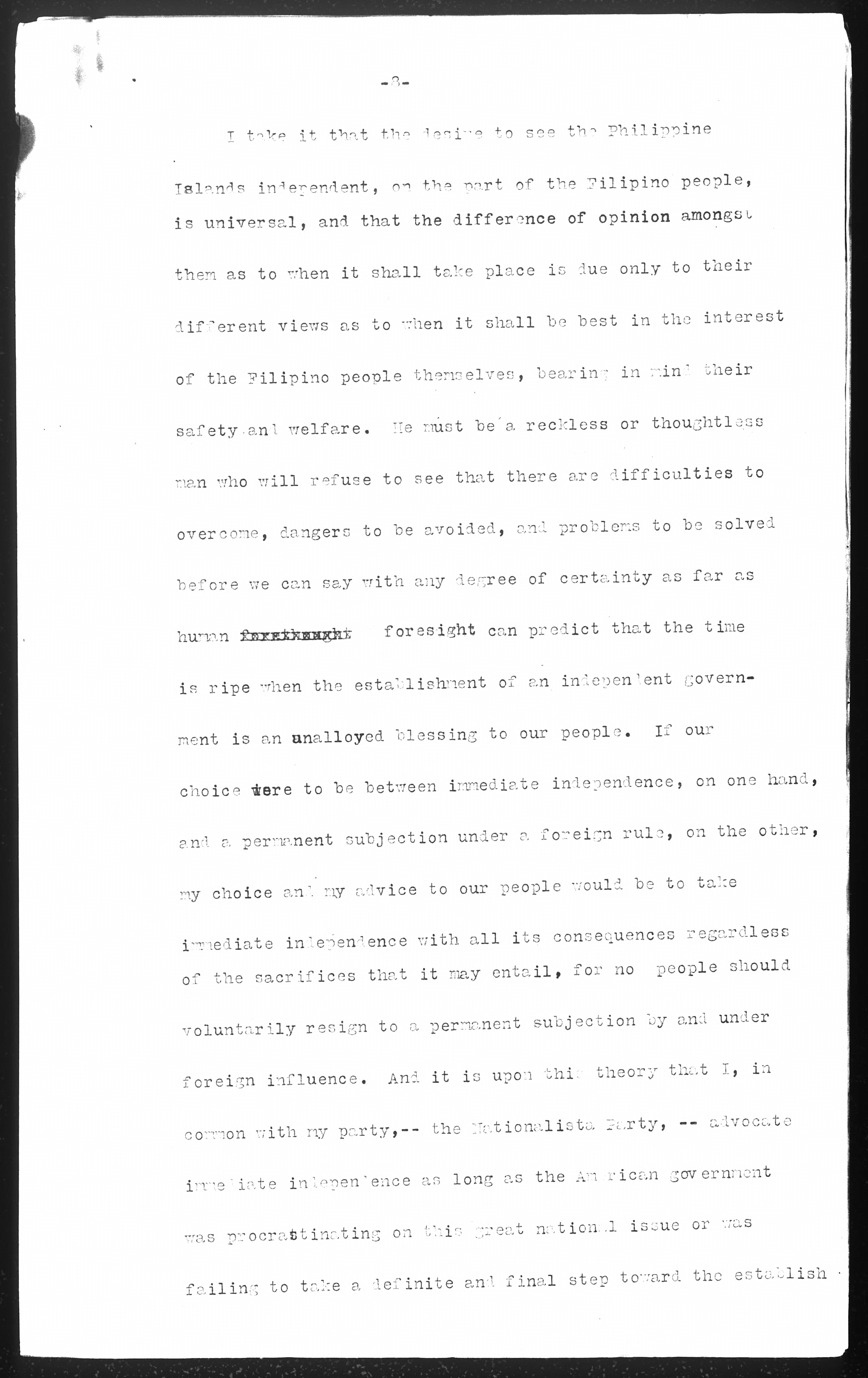 85 
