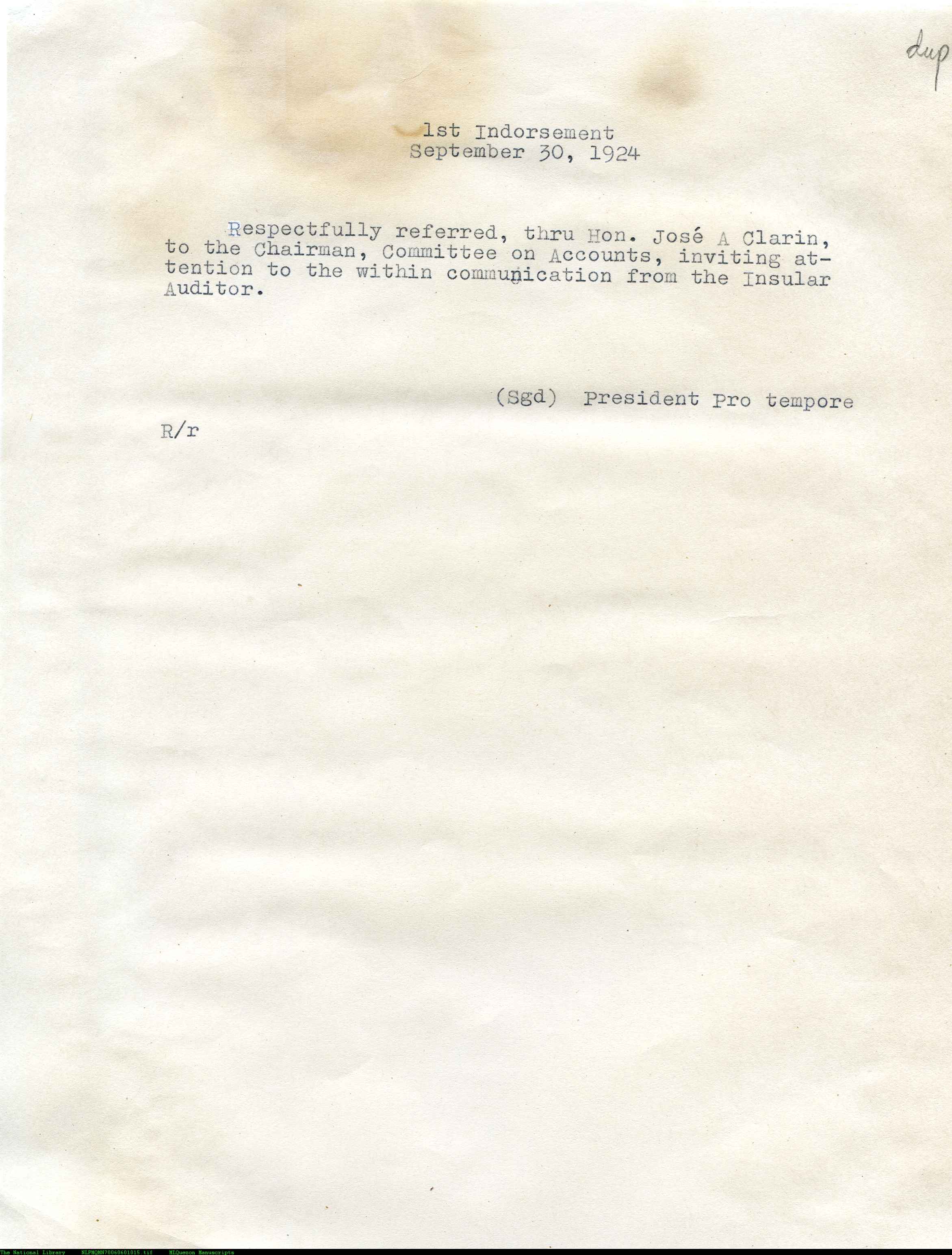 15 
