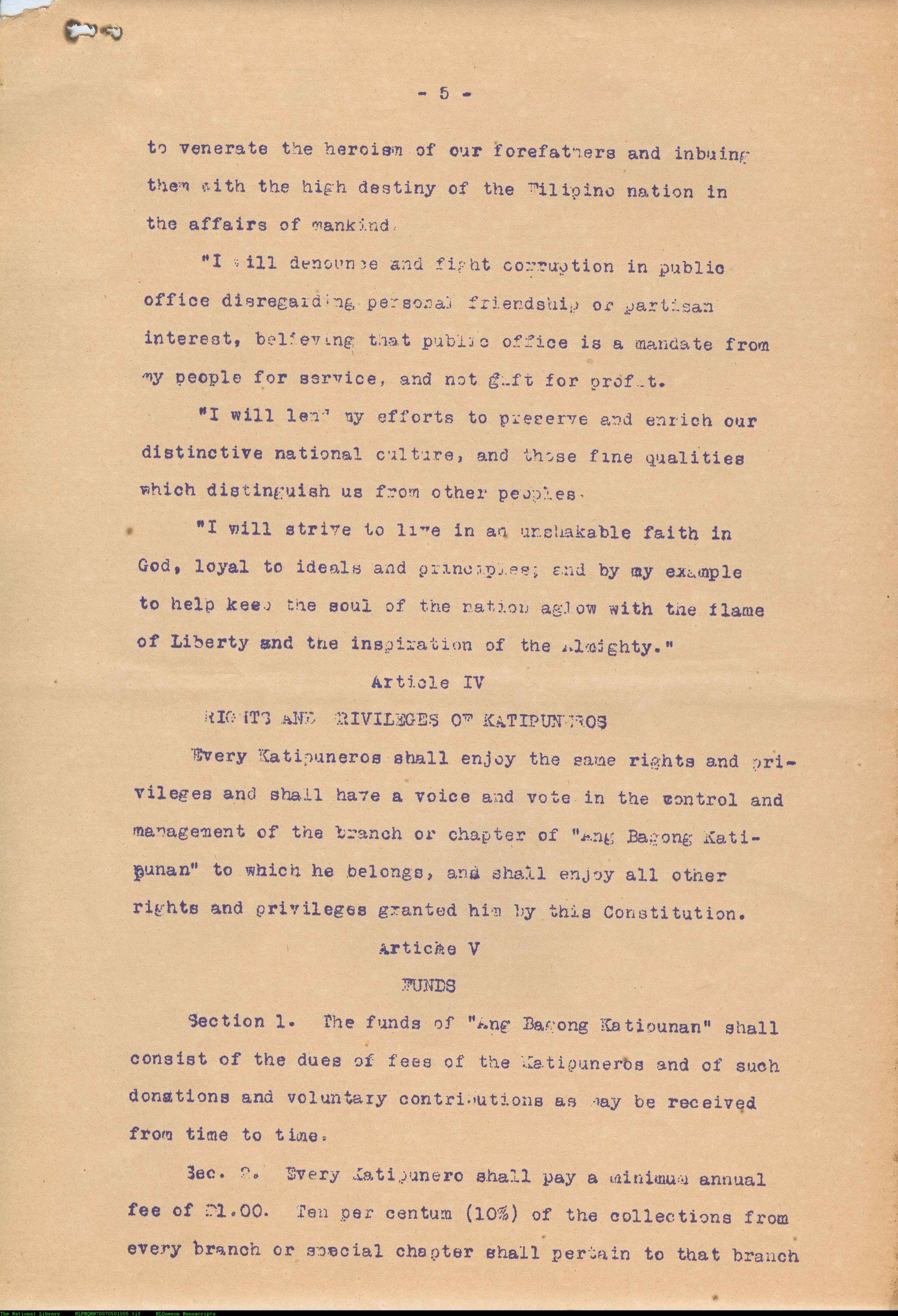5 
