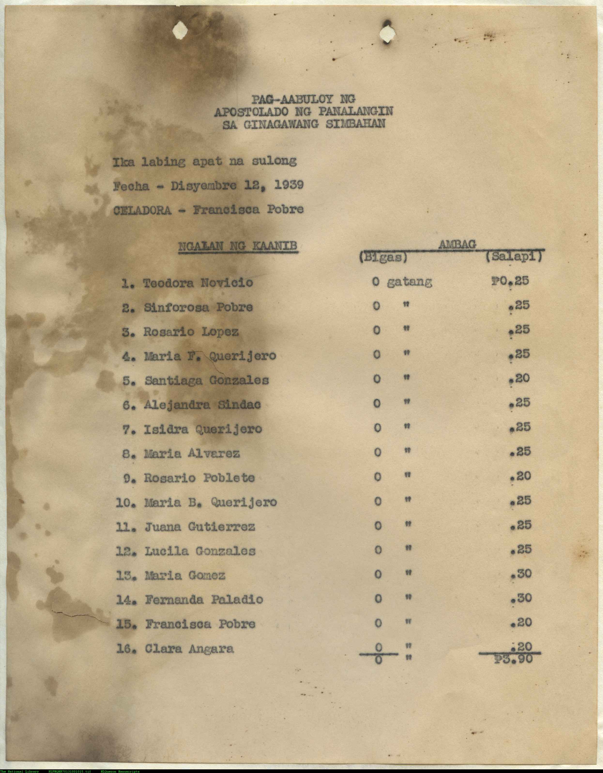 15 
