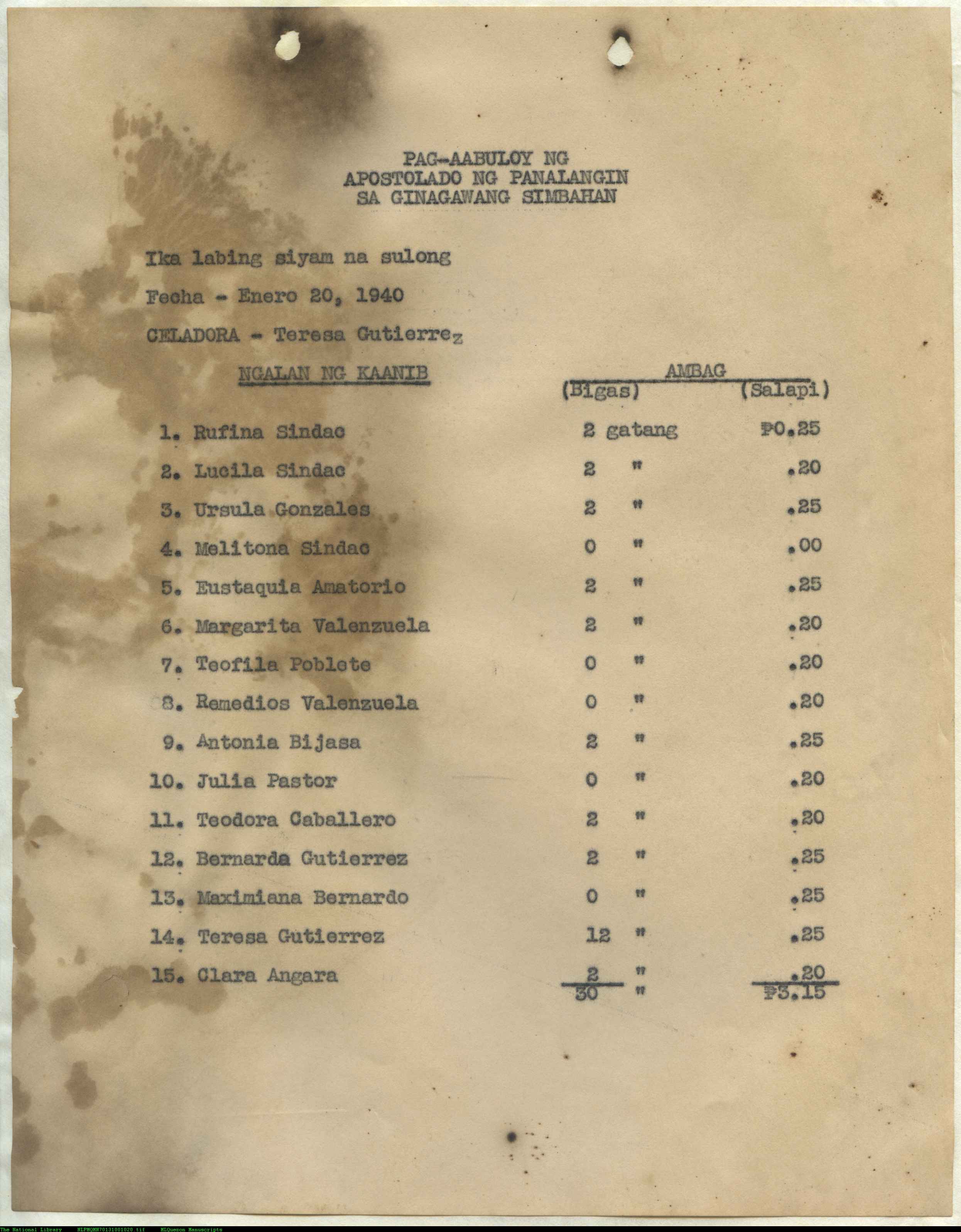 20 
