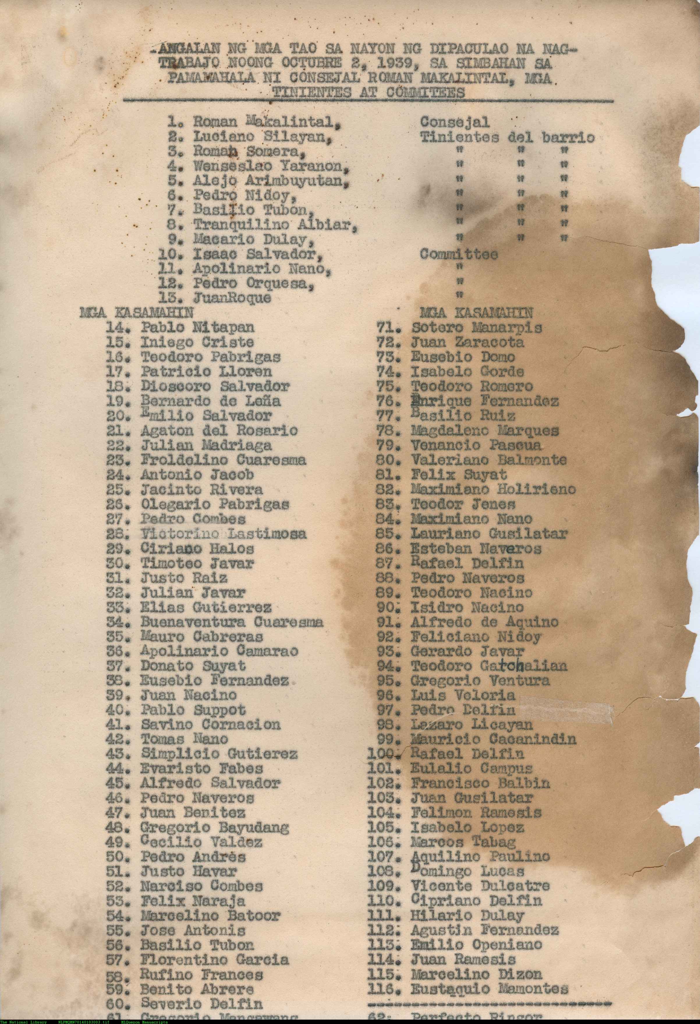 15 

