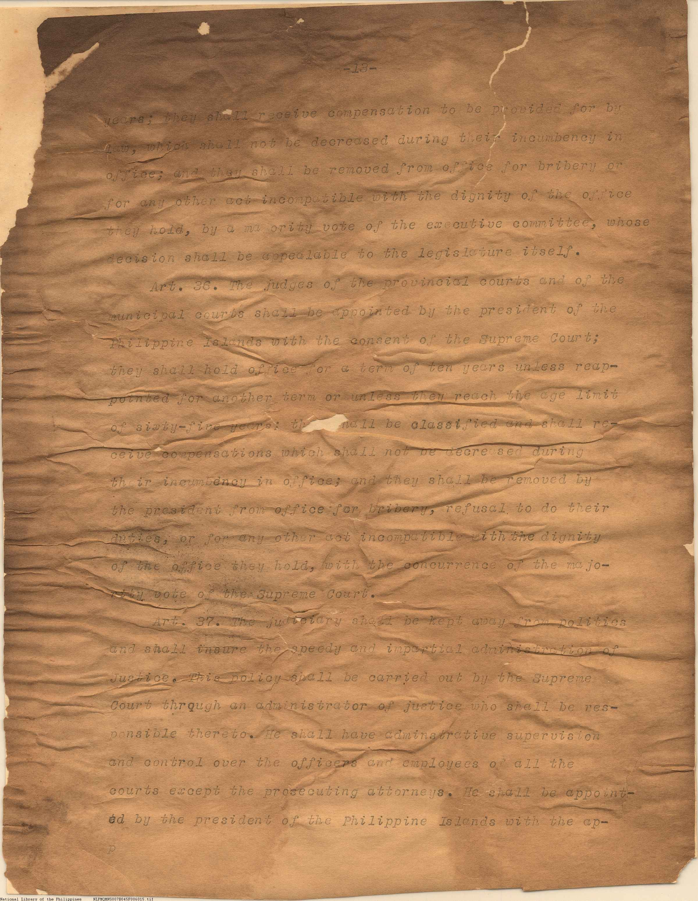 15 
