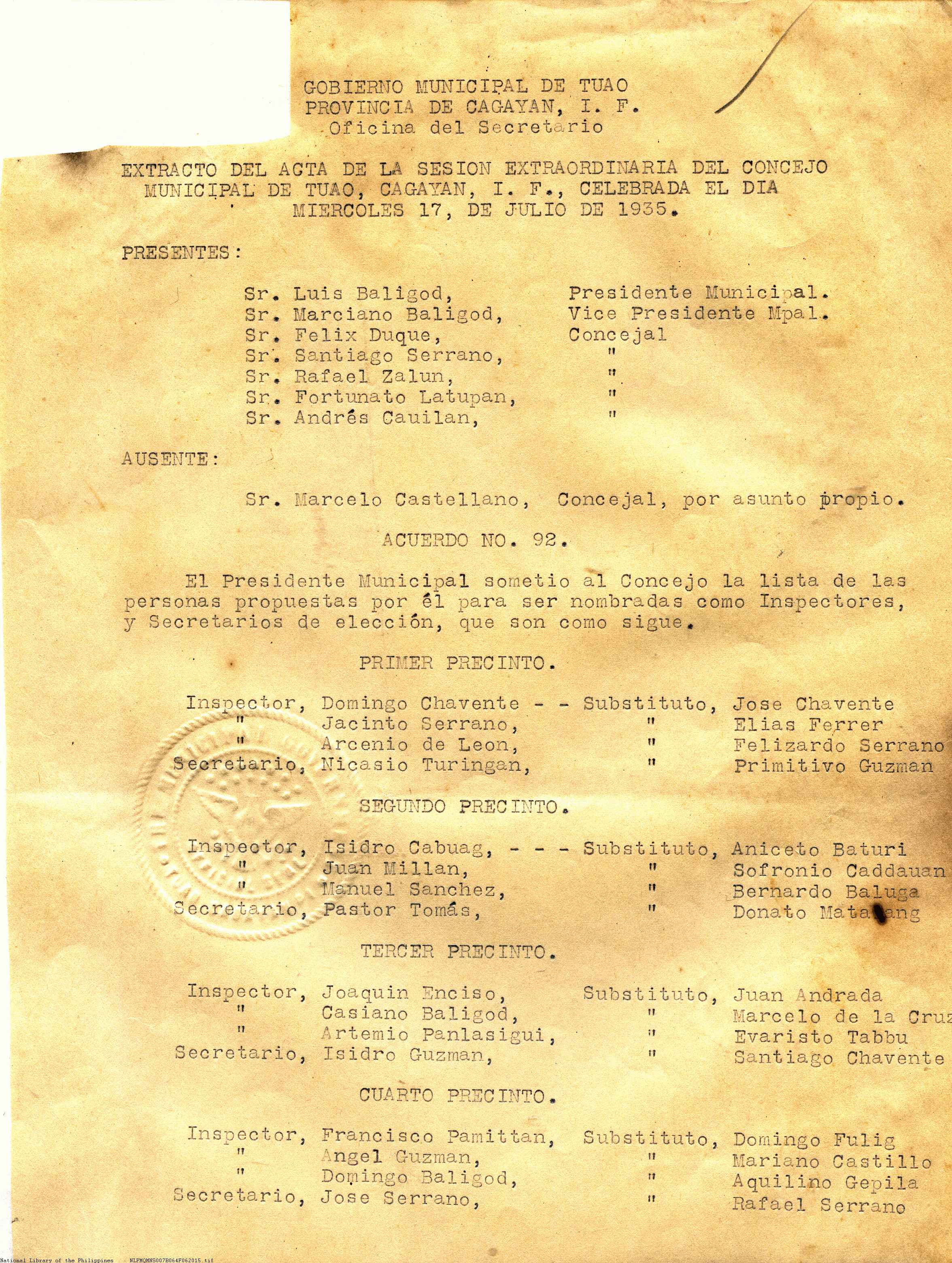 15 
