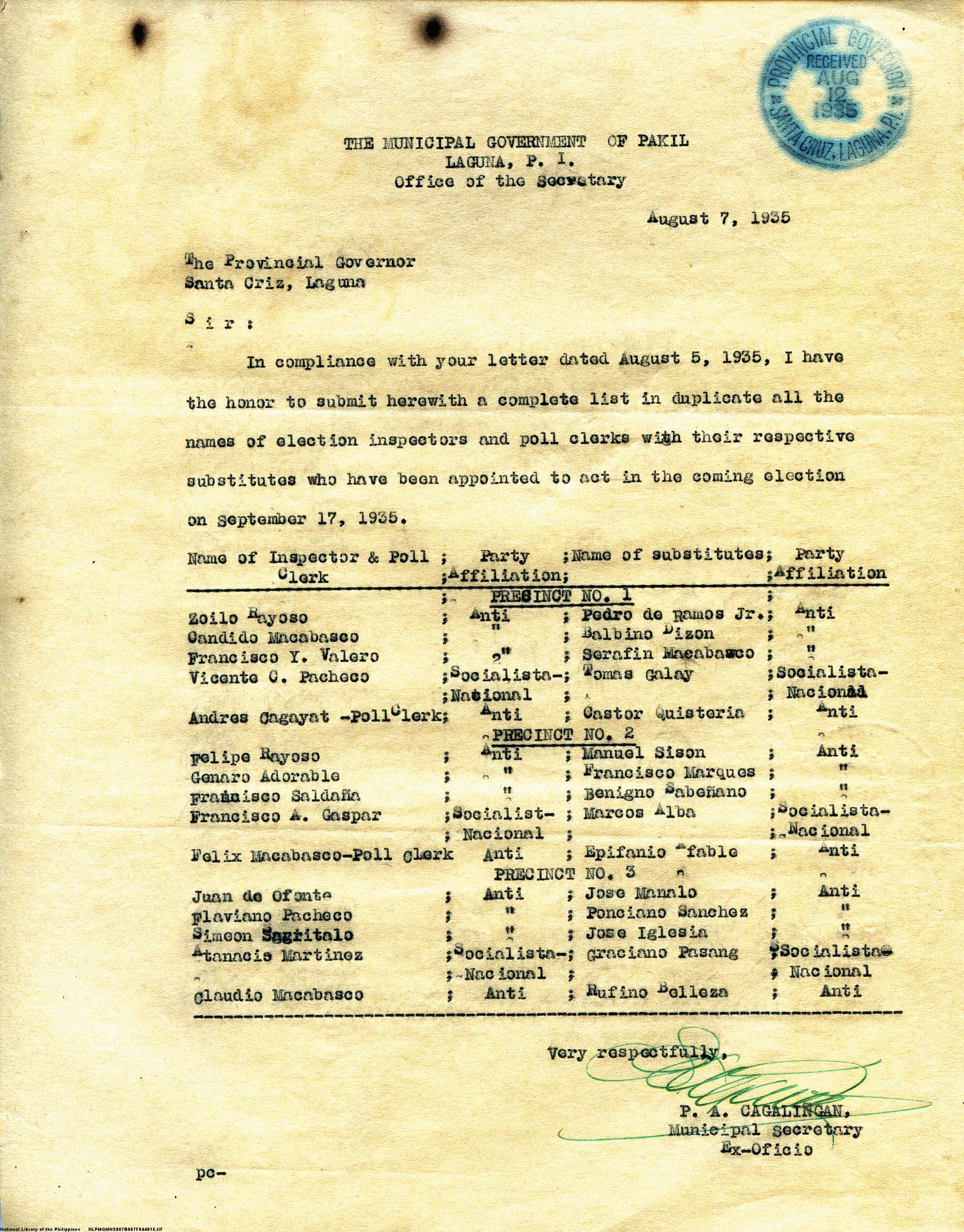 15 
