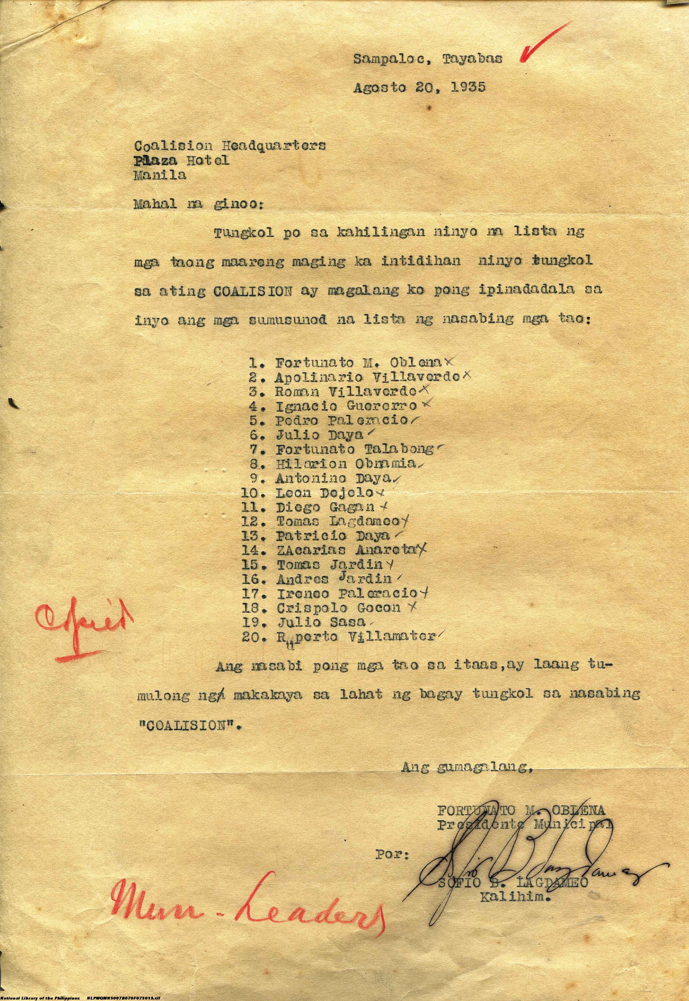 15 
