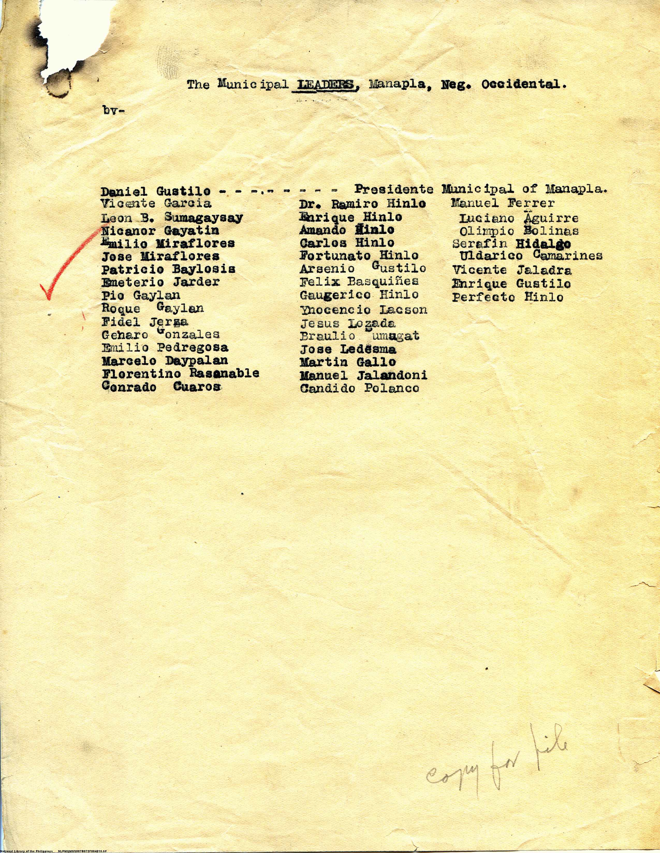 15 
