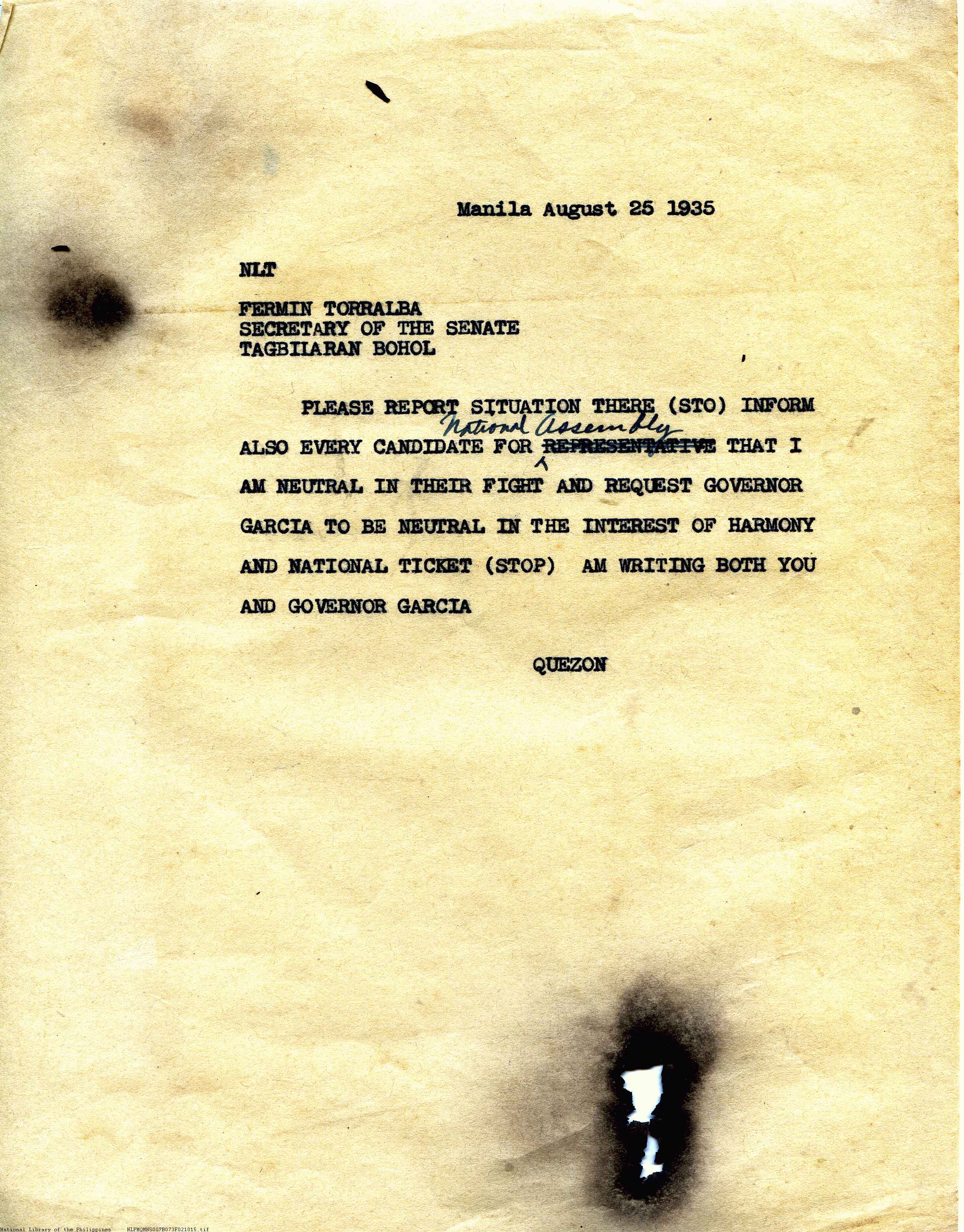 15 
