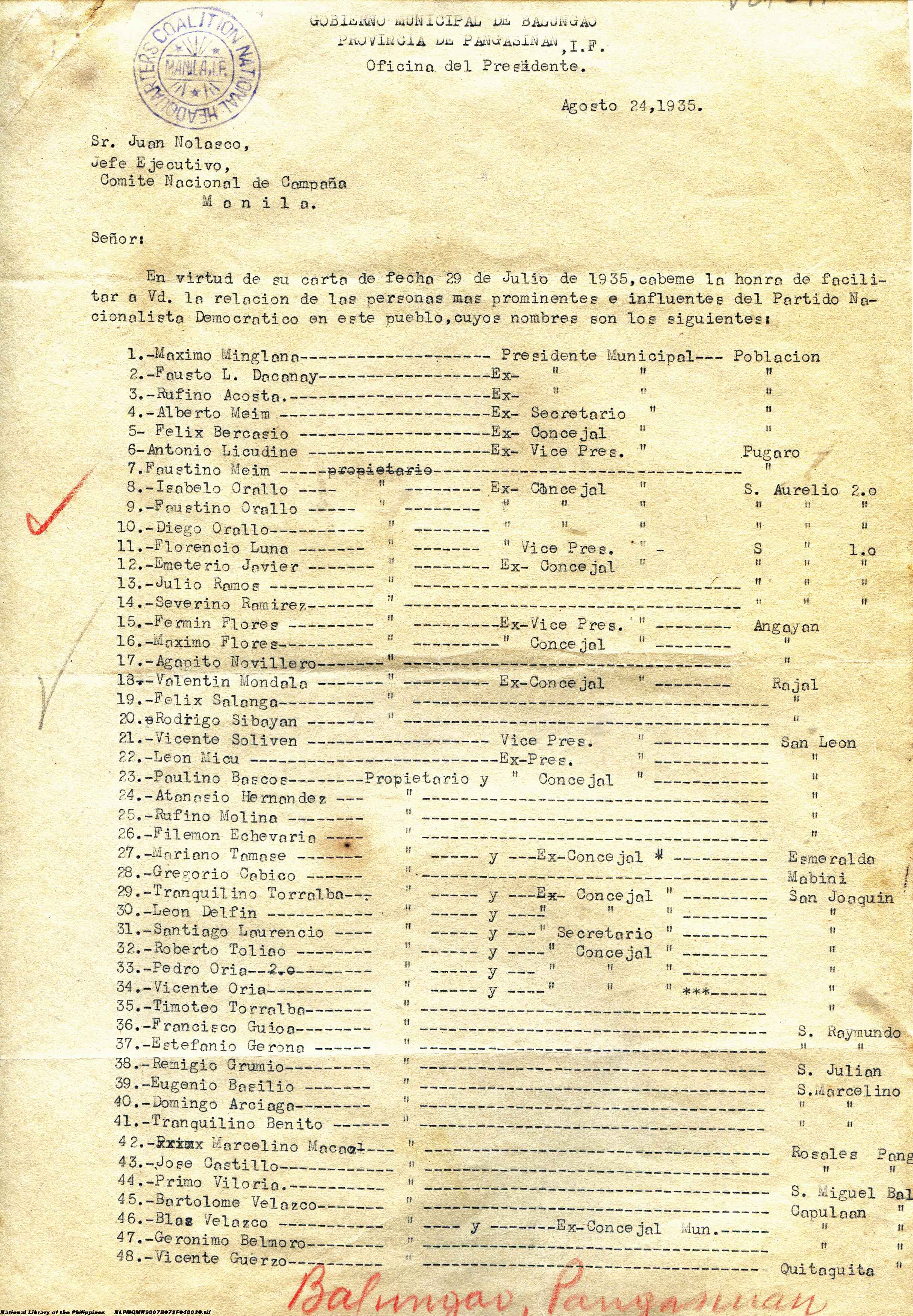 20 
