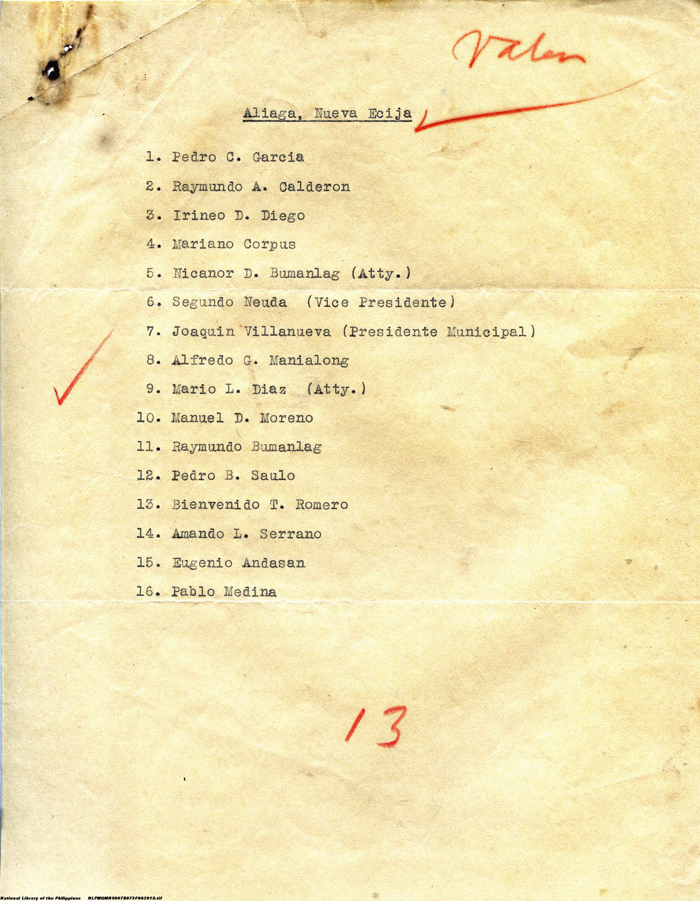 15 
