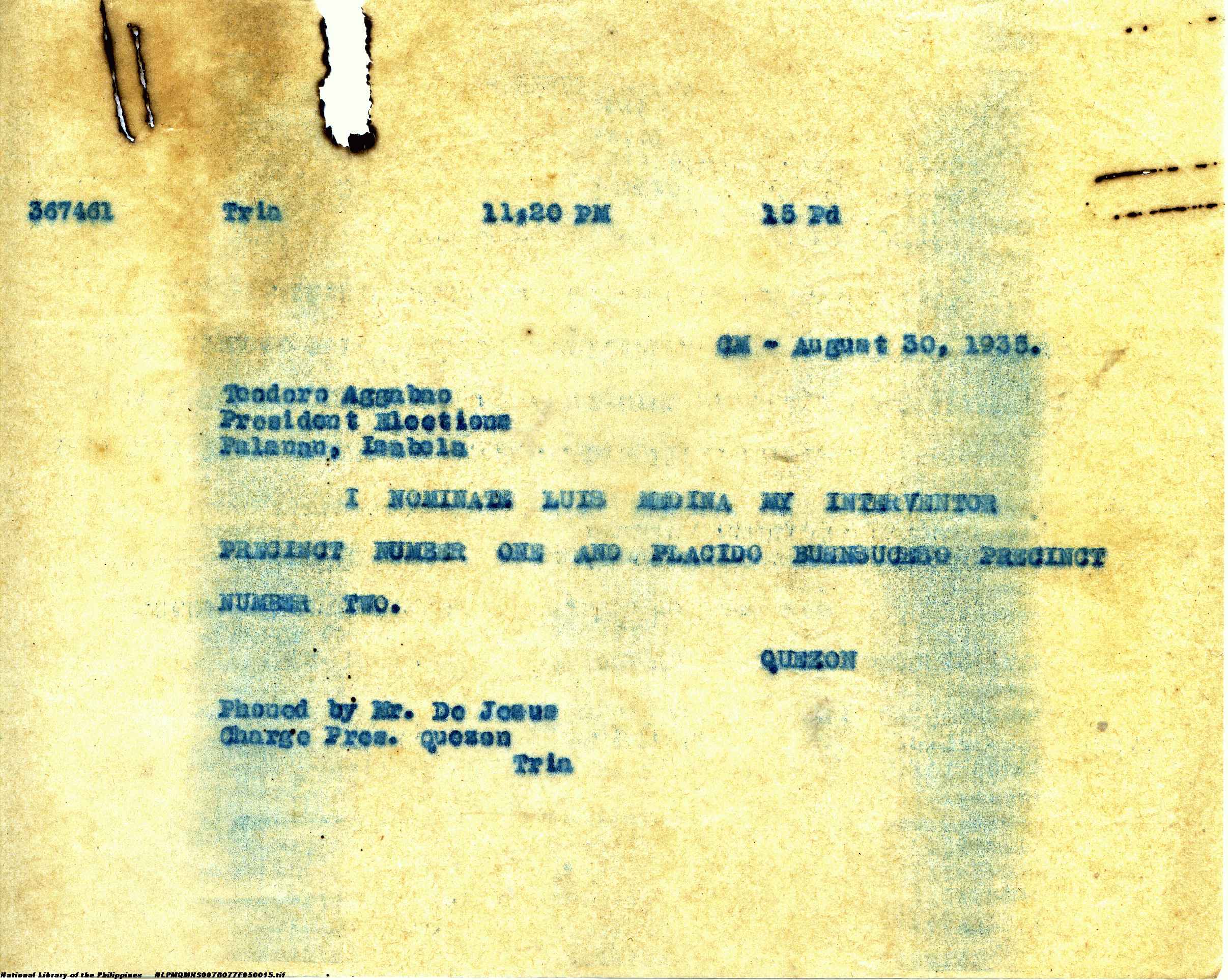 15 
