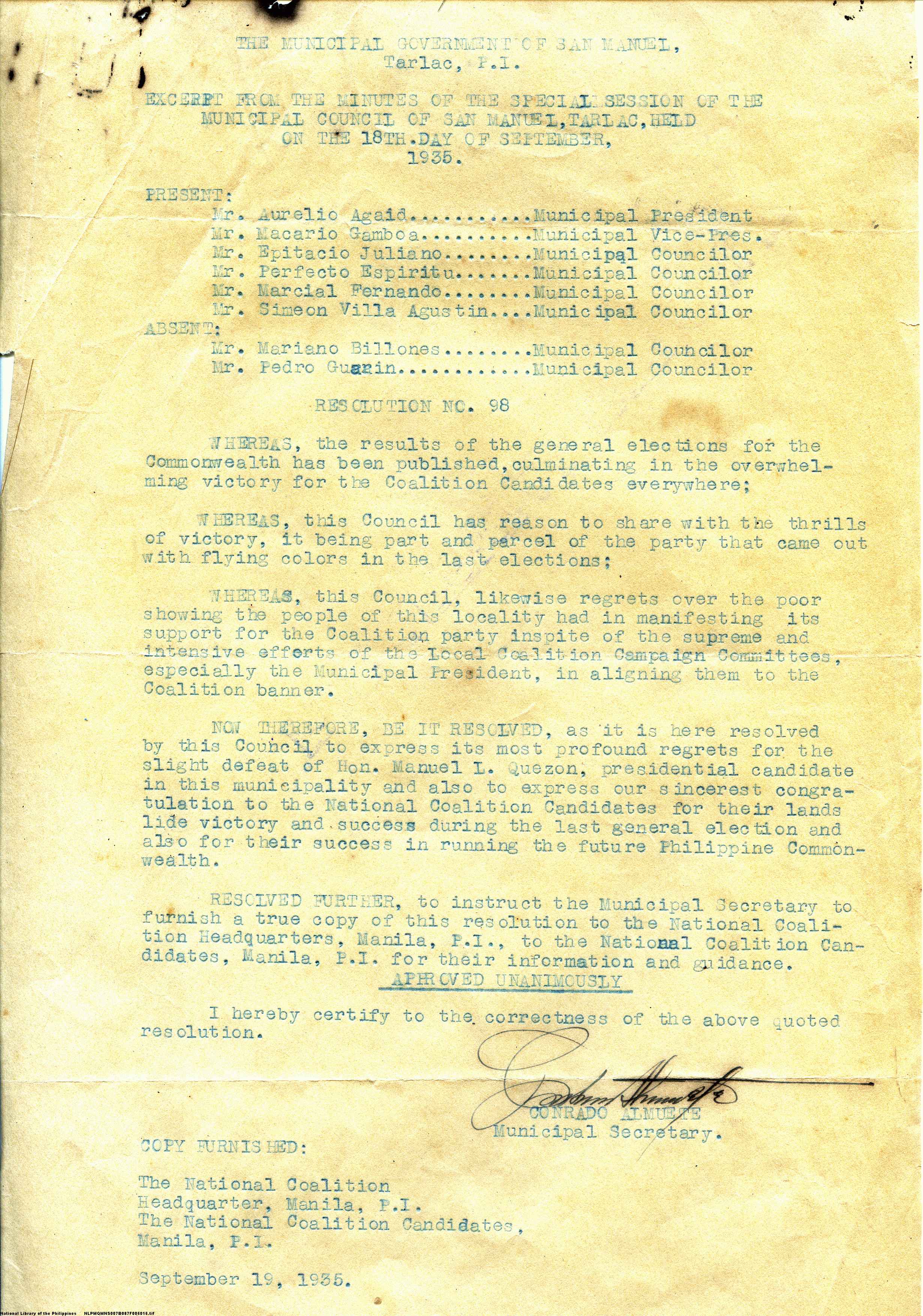 15 
