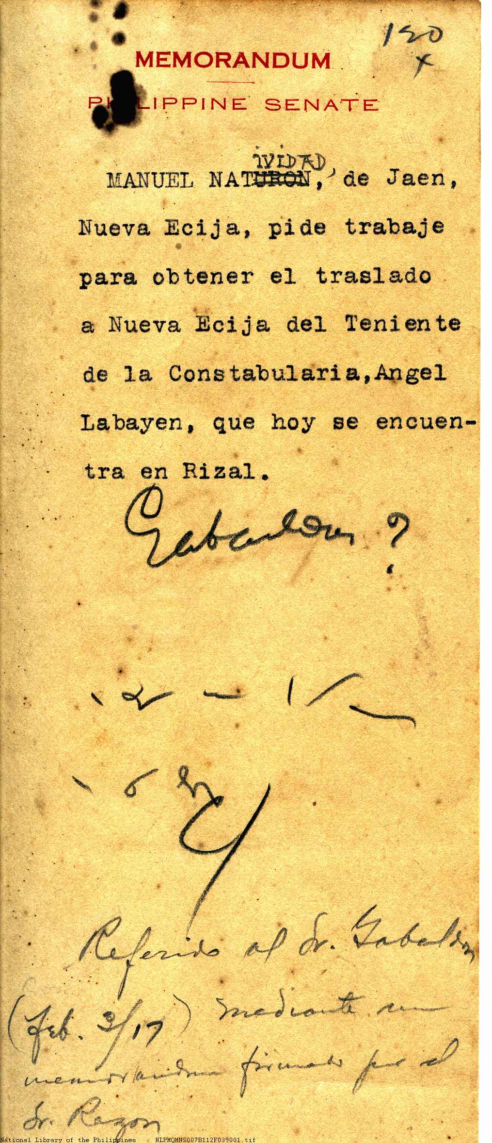 1 
