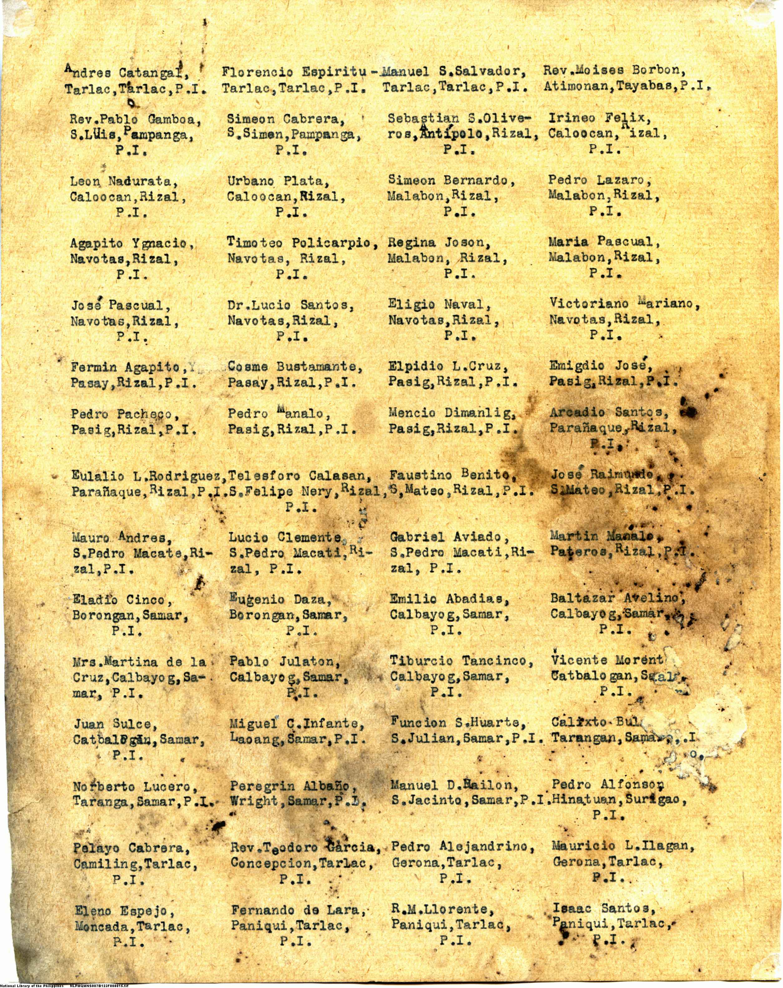 15 
