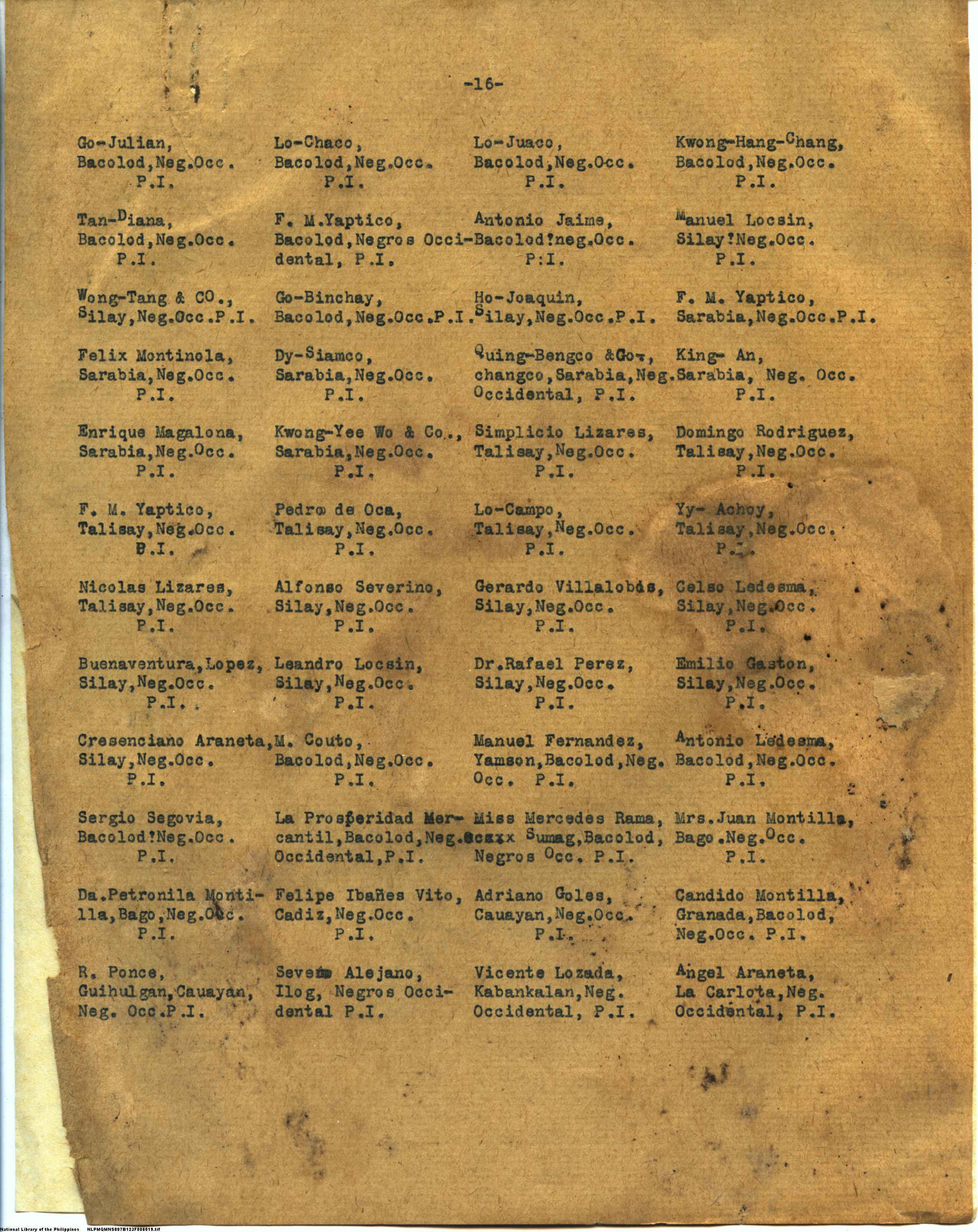 19 
