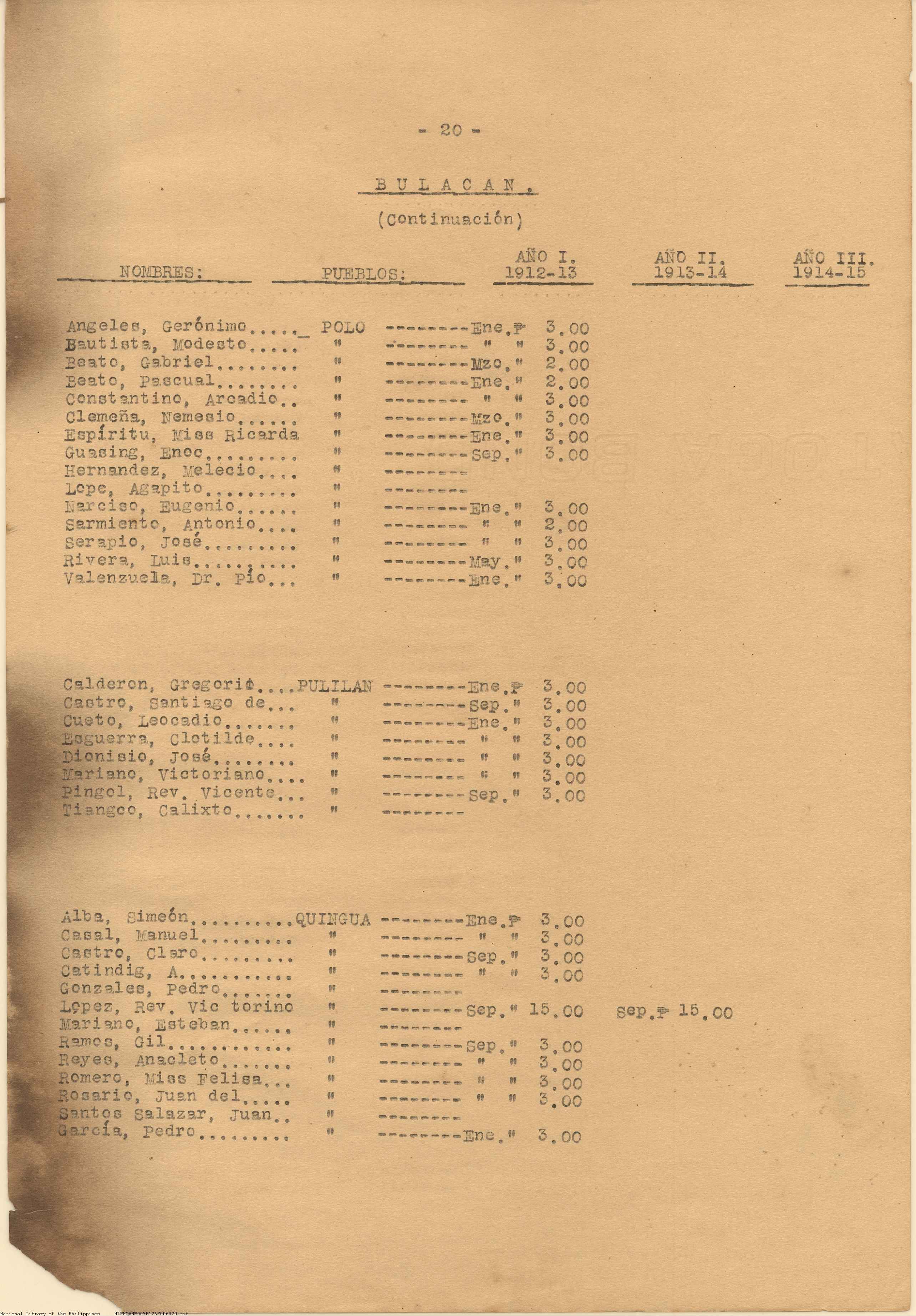 20 
