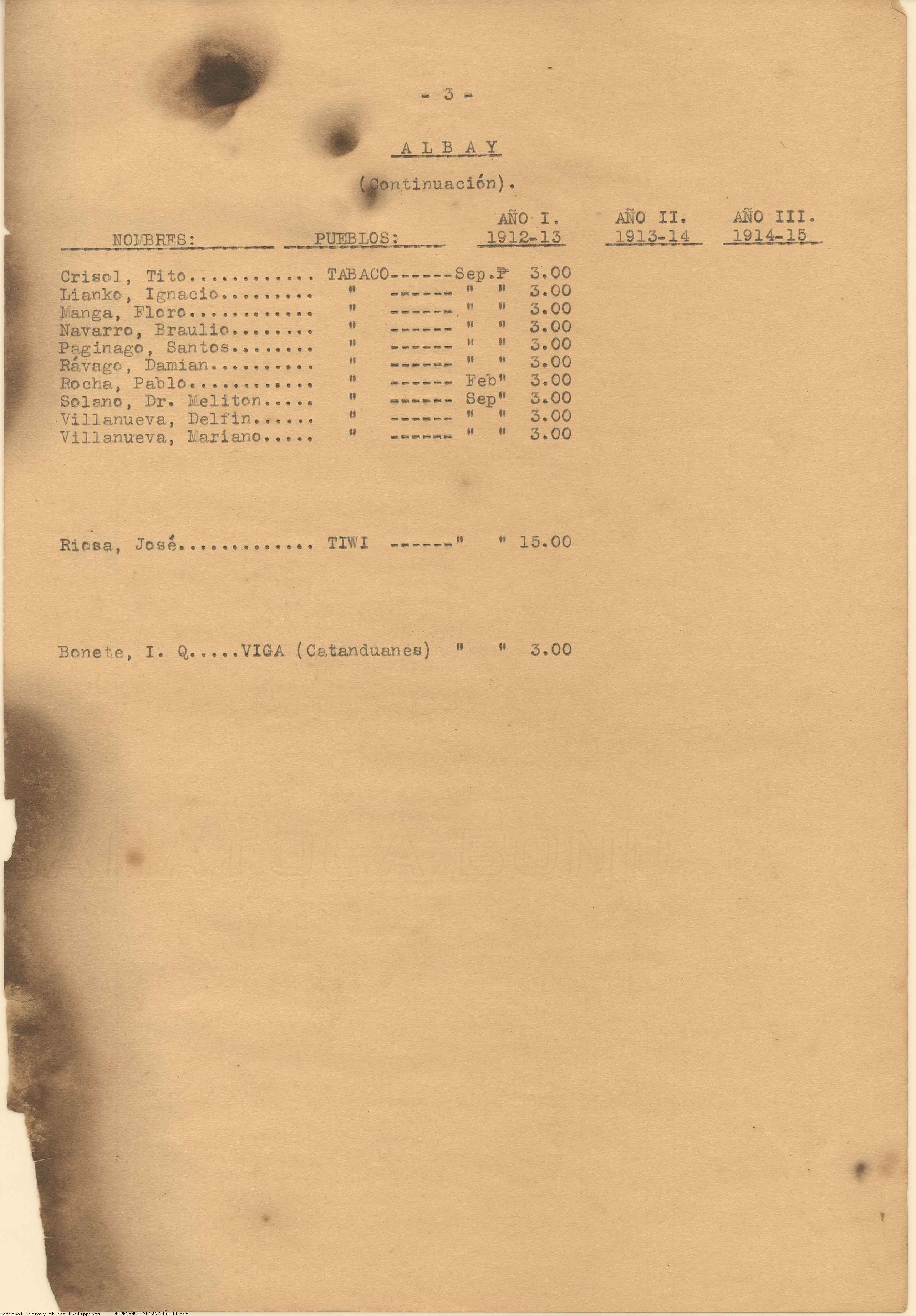 3 
