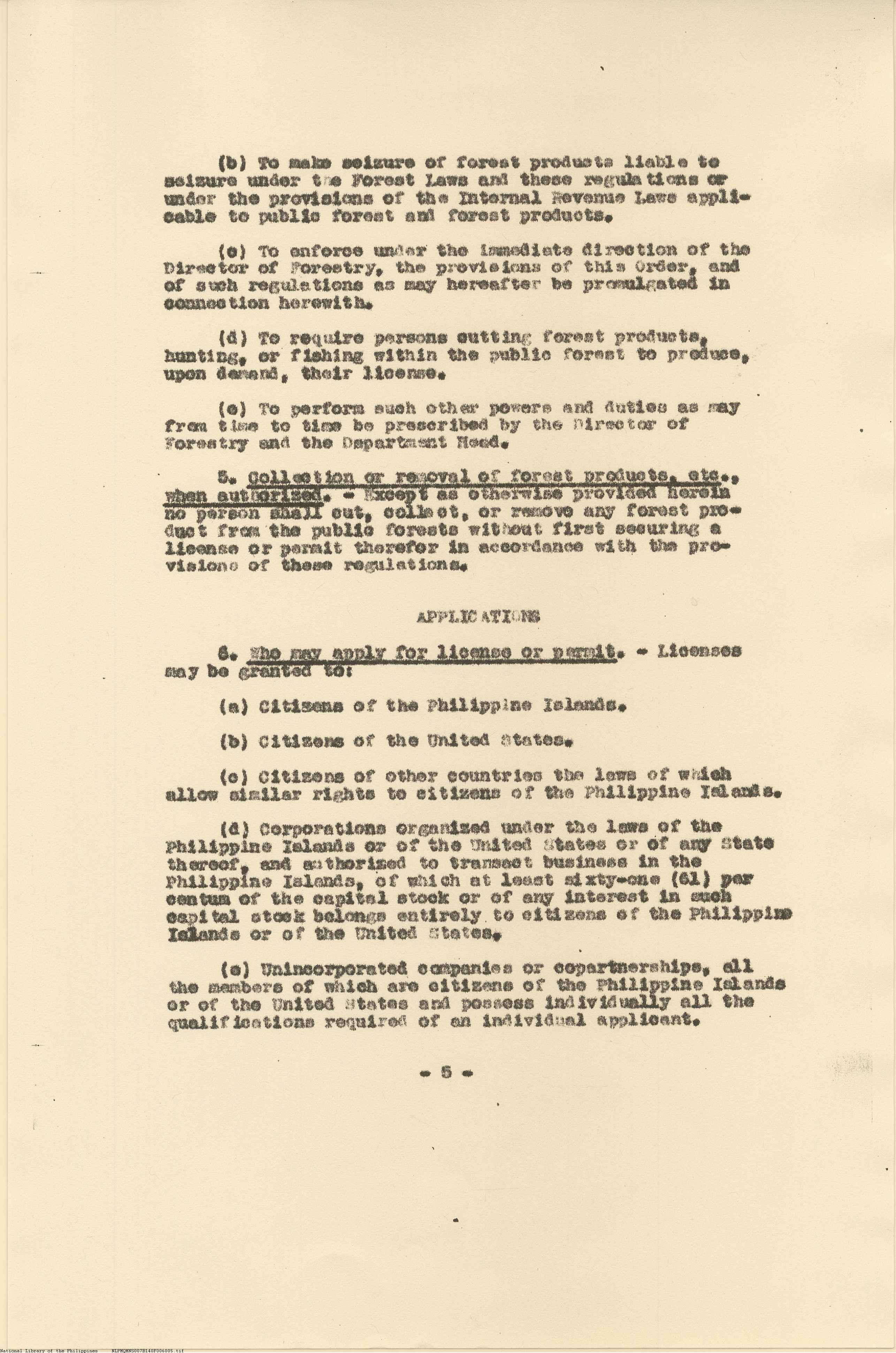 5 

