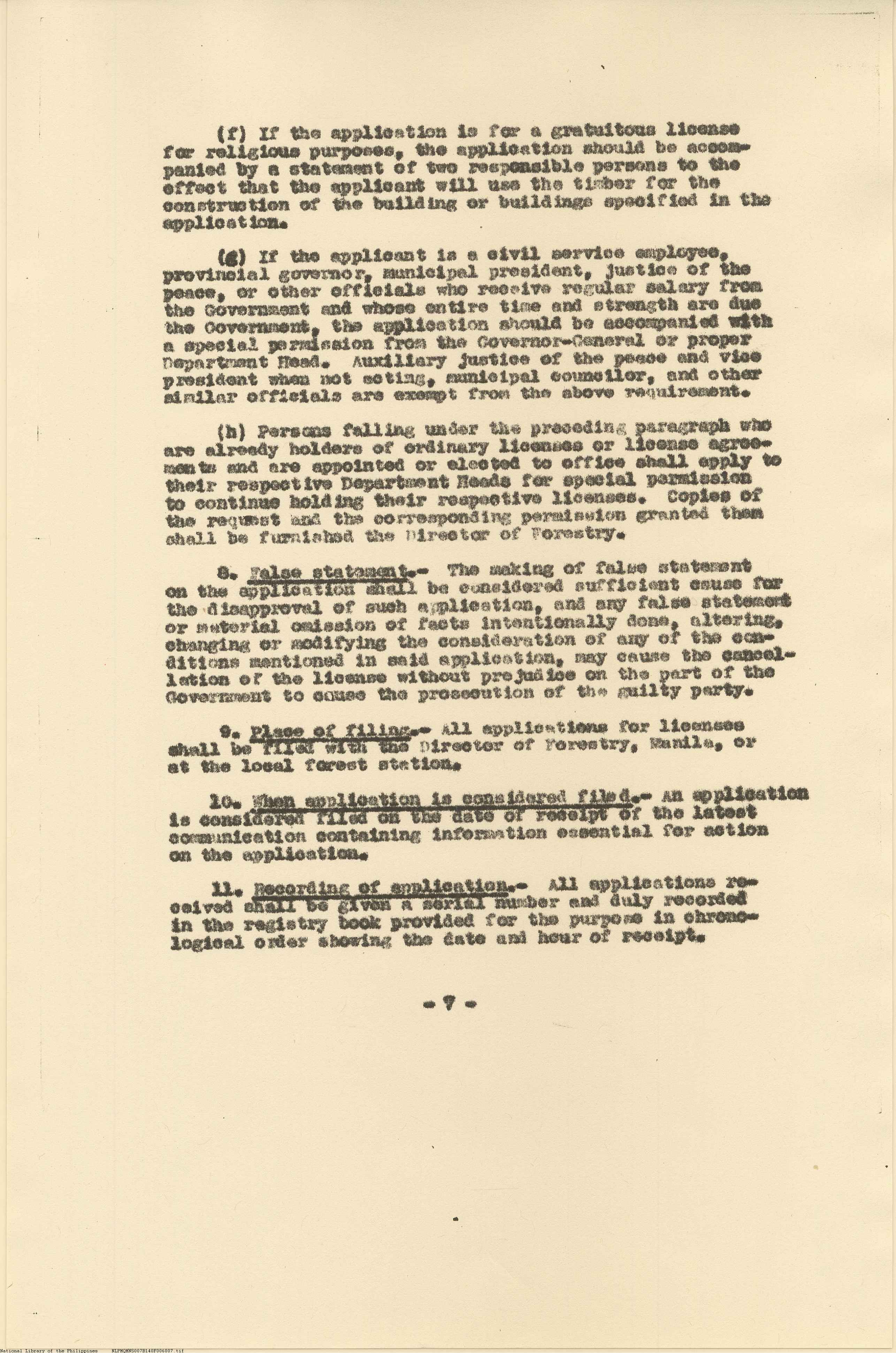 7 

