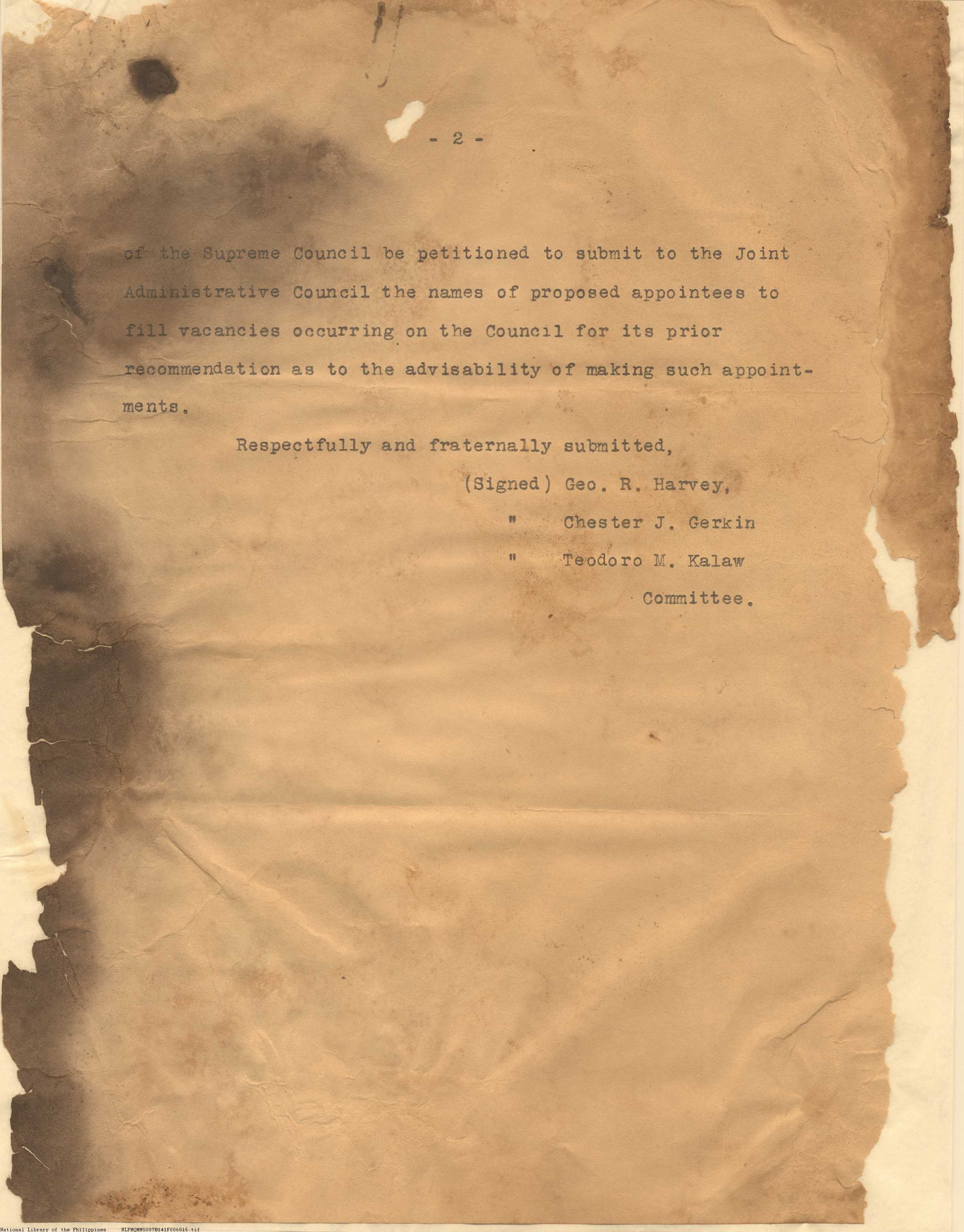 15 
