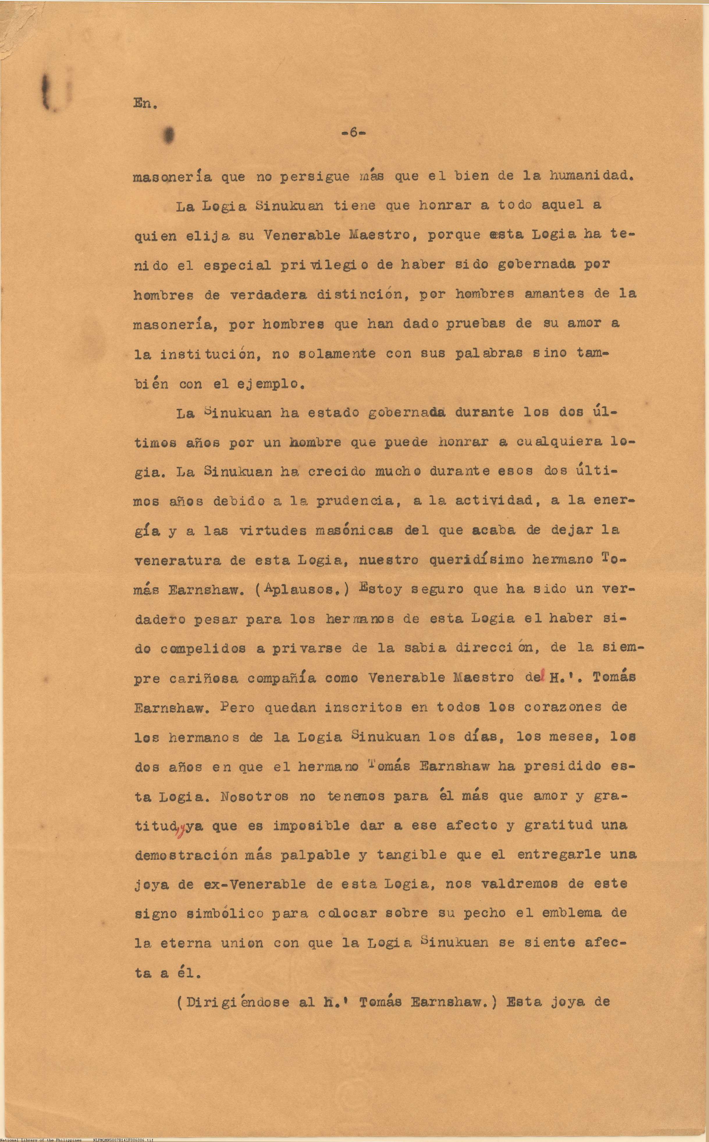 6 

