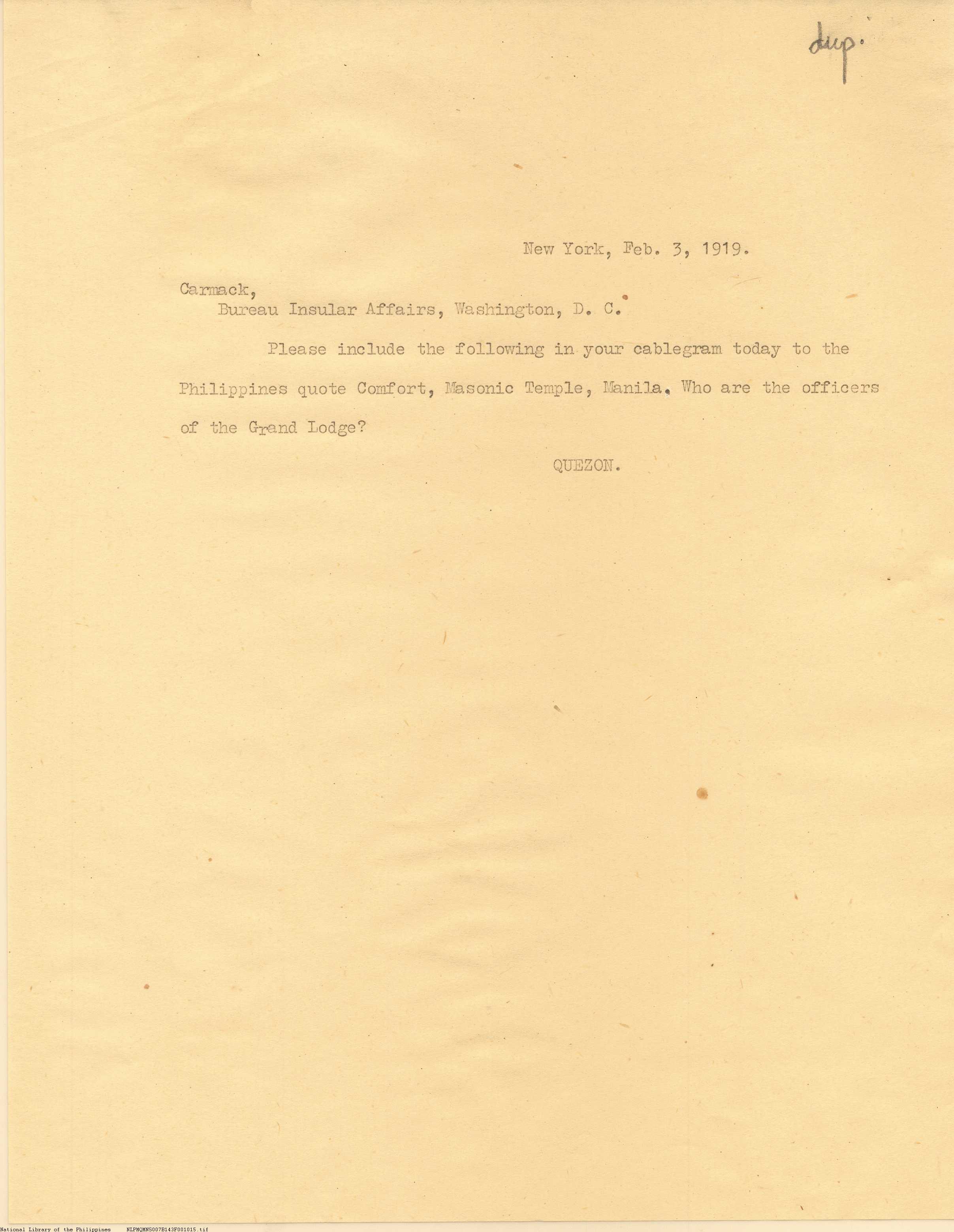 15 
