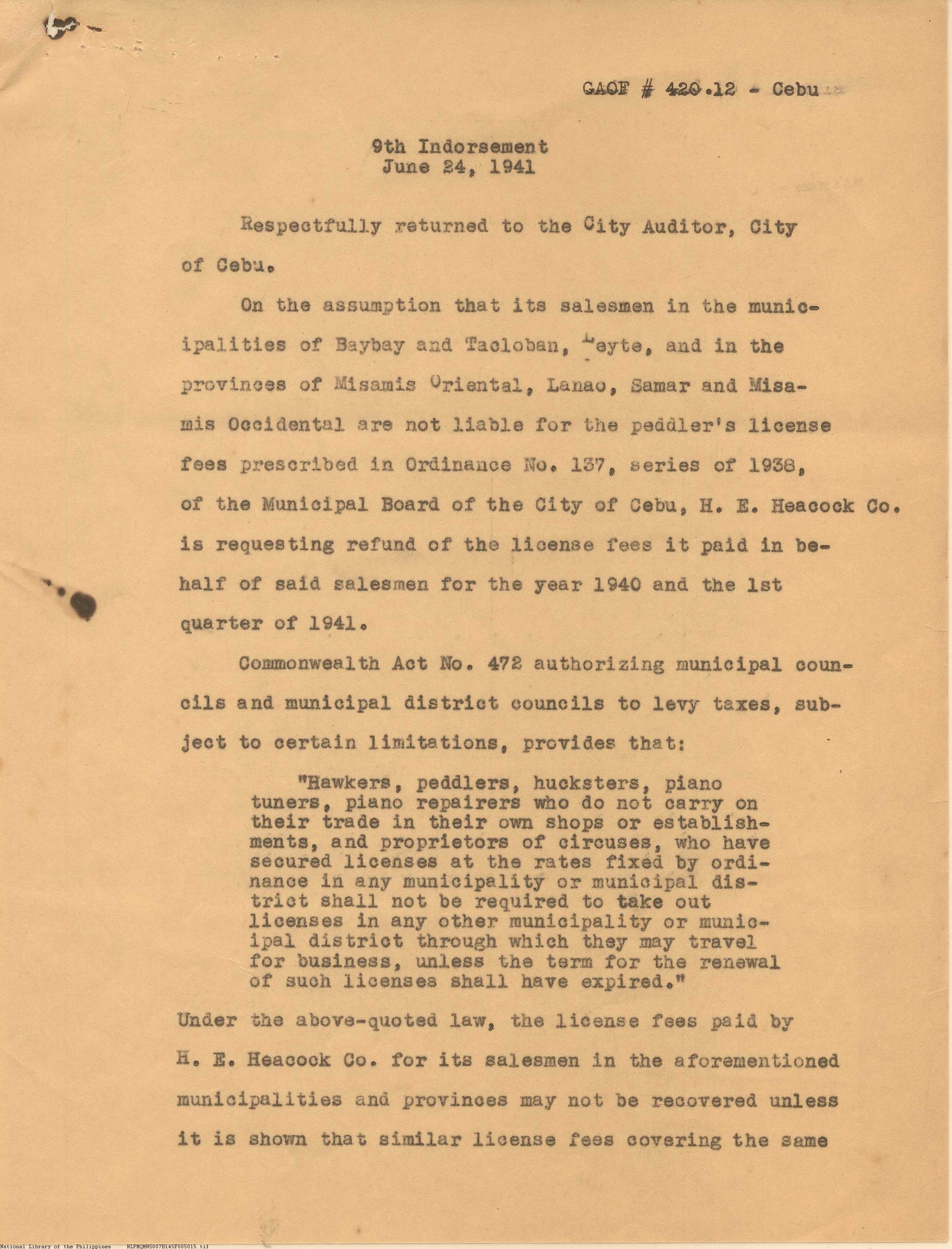 15 
