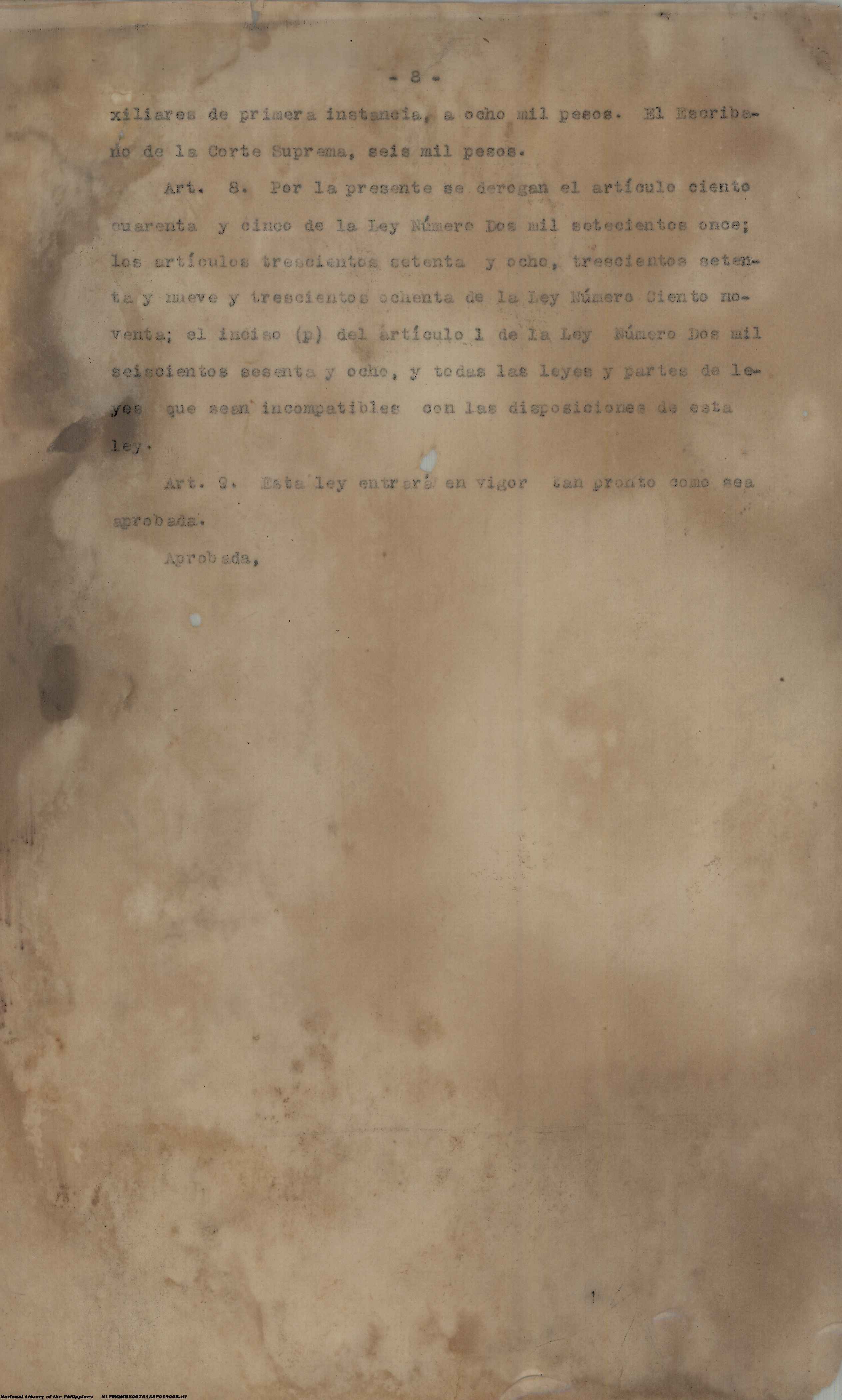 8 
