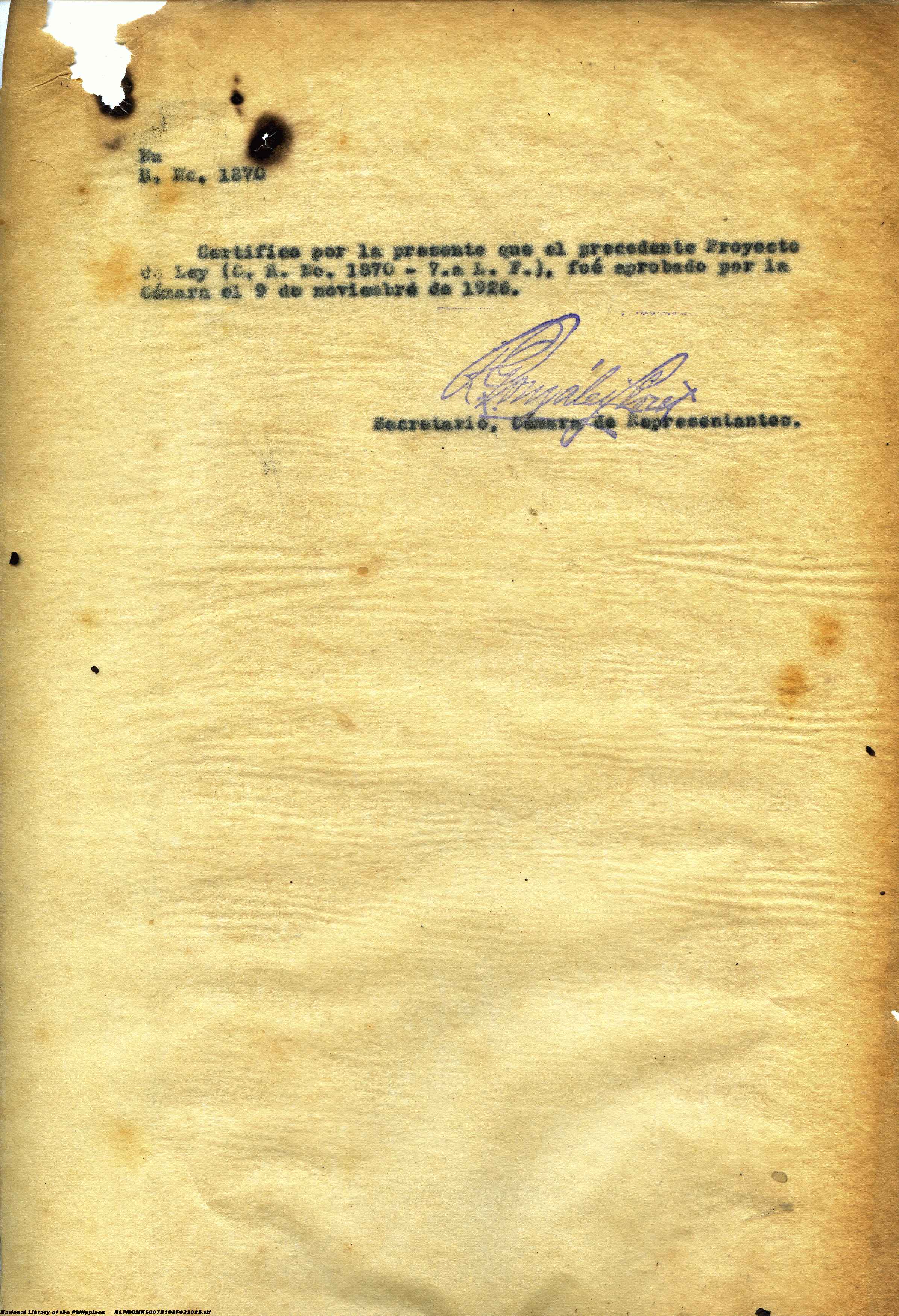 85 
