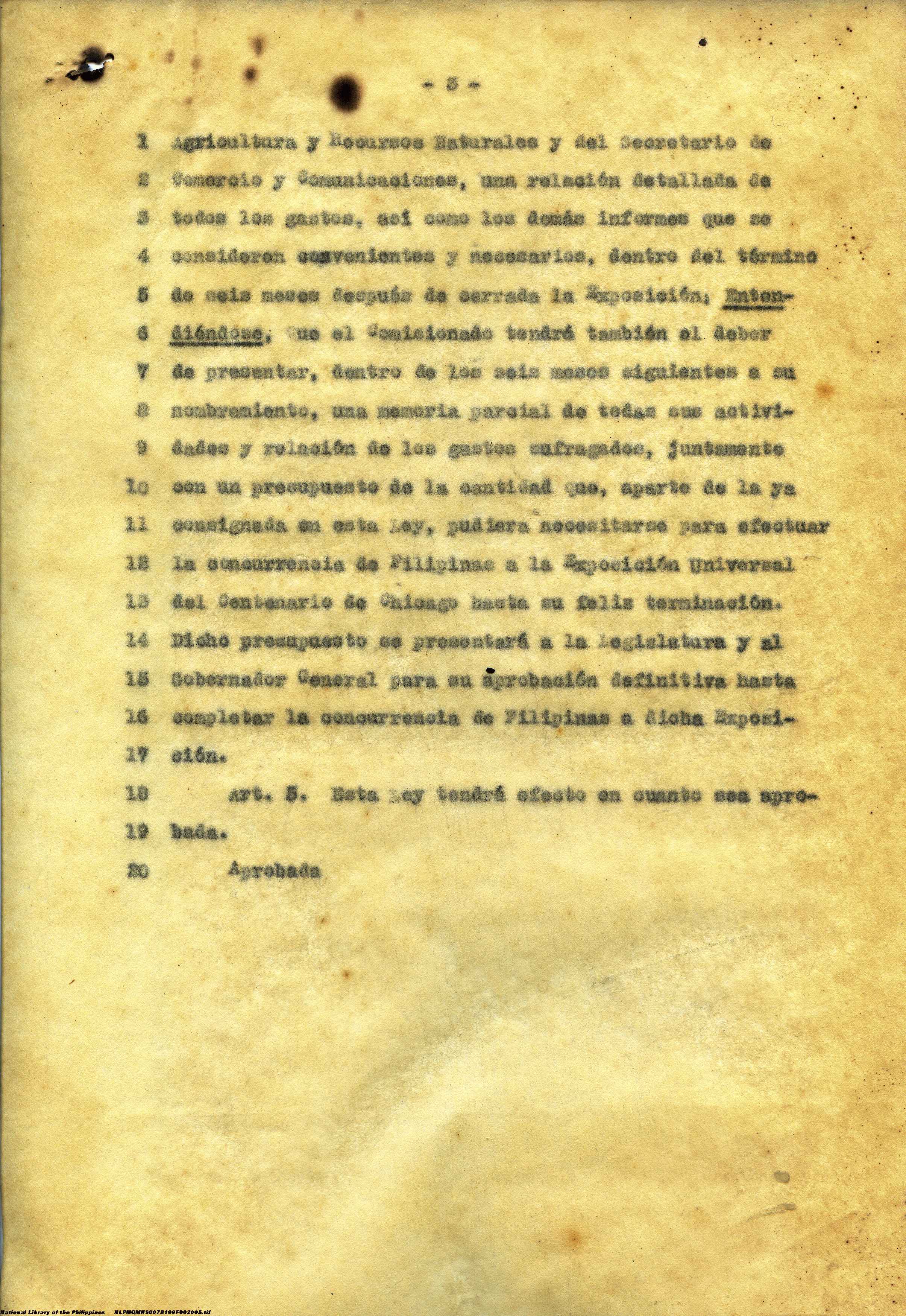 5 
