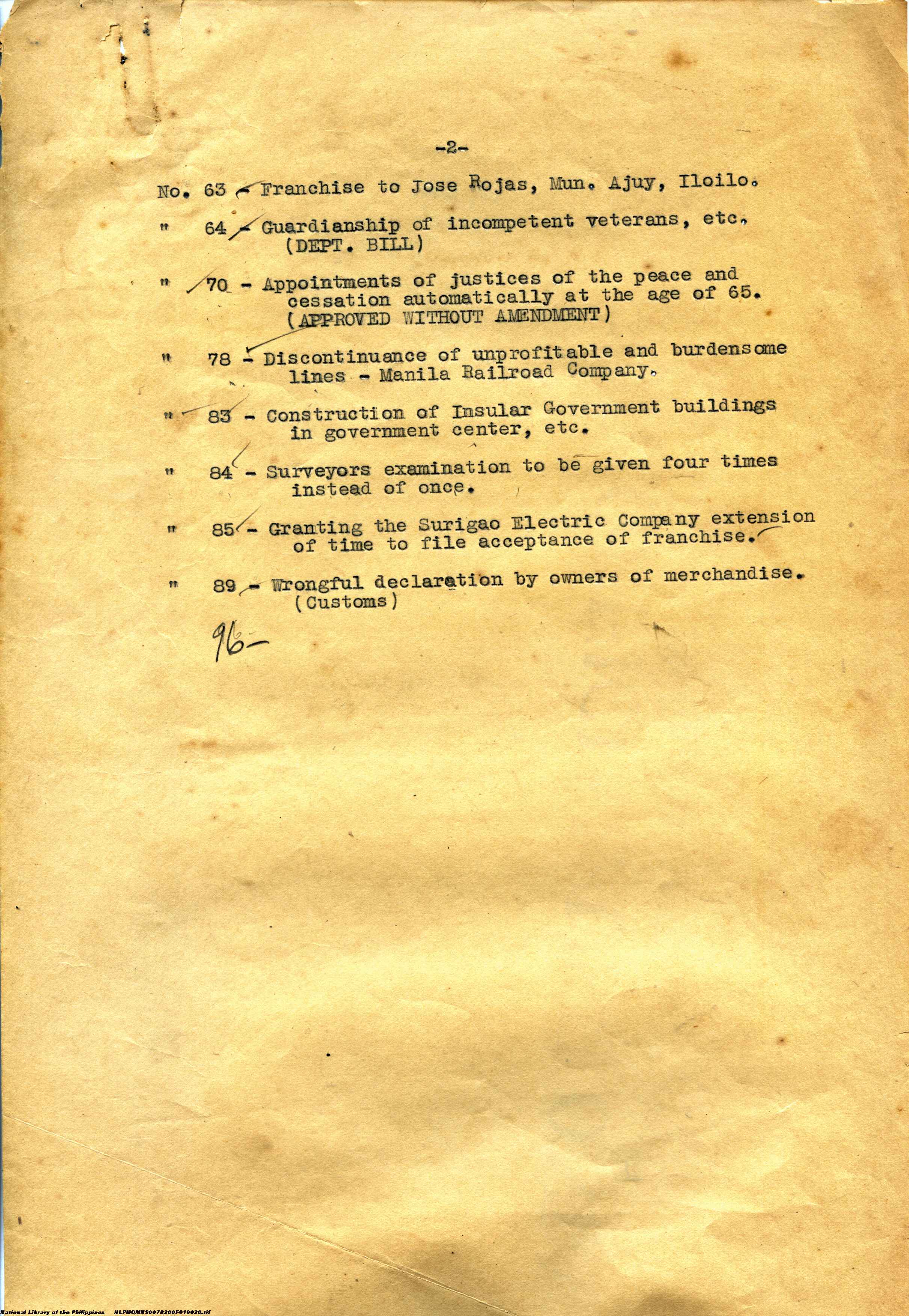 20 
