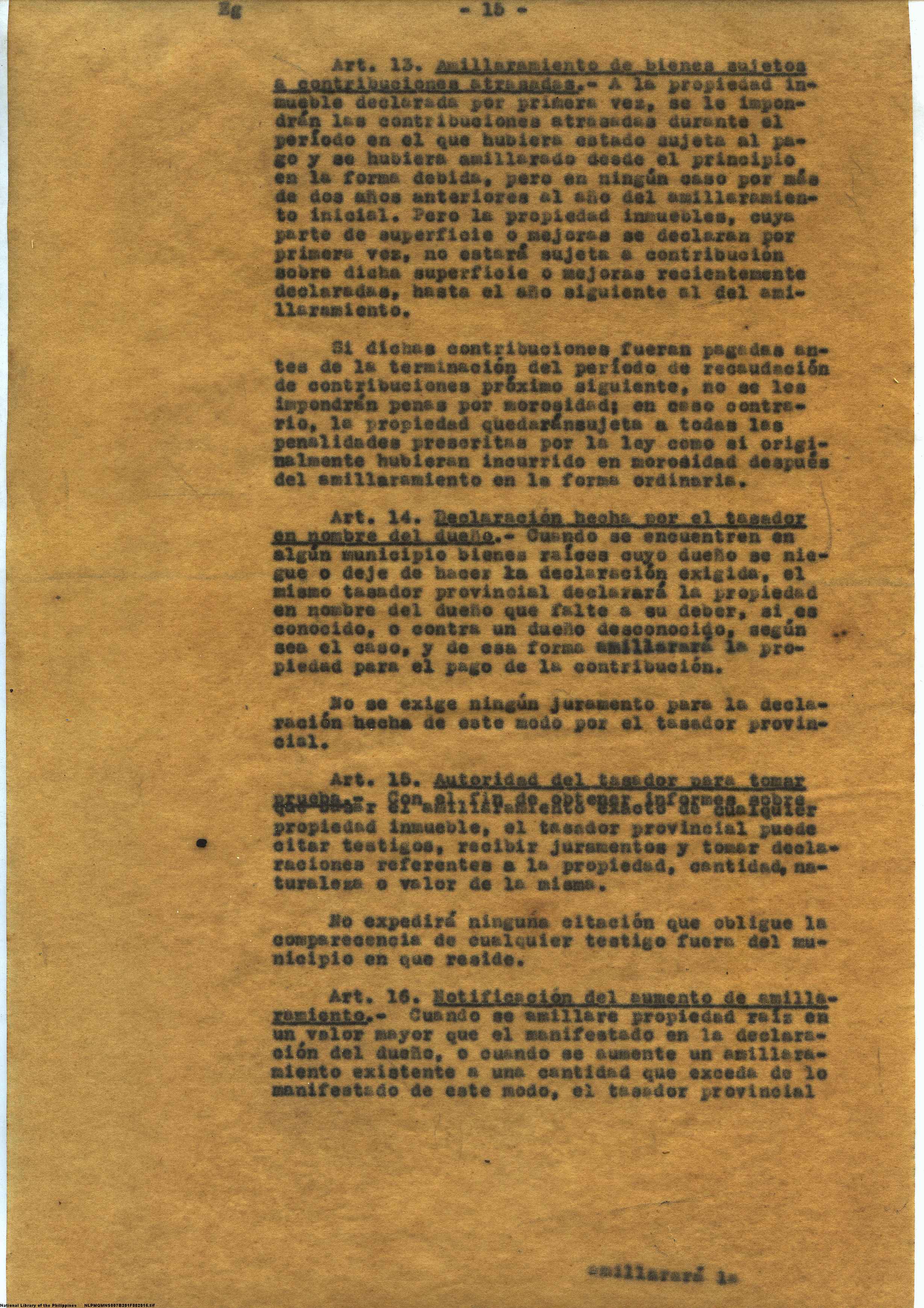 15 
