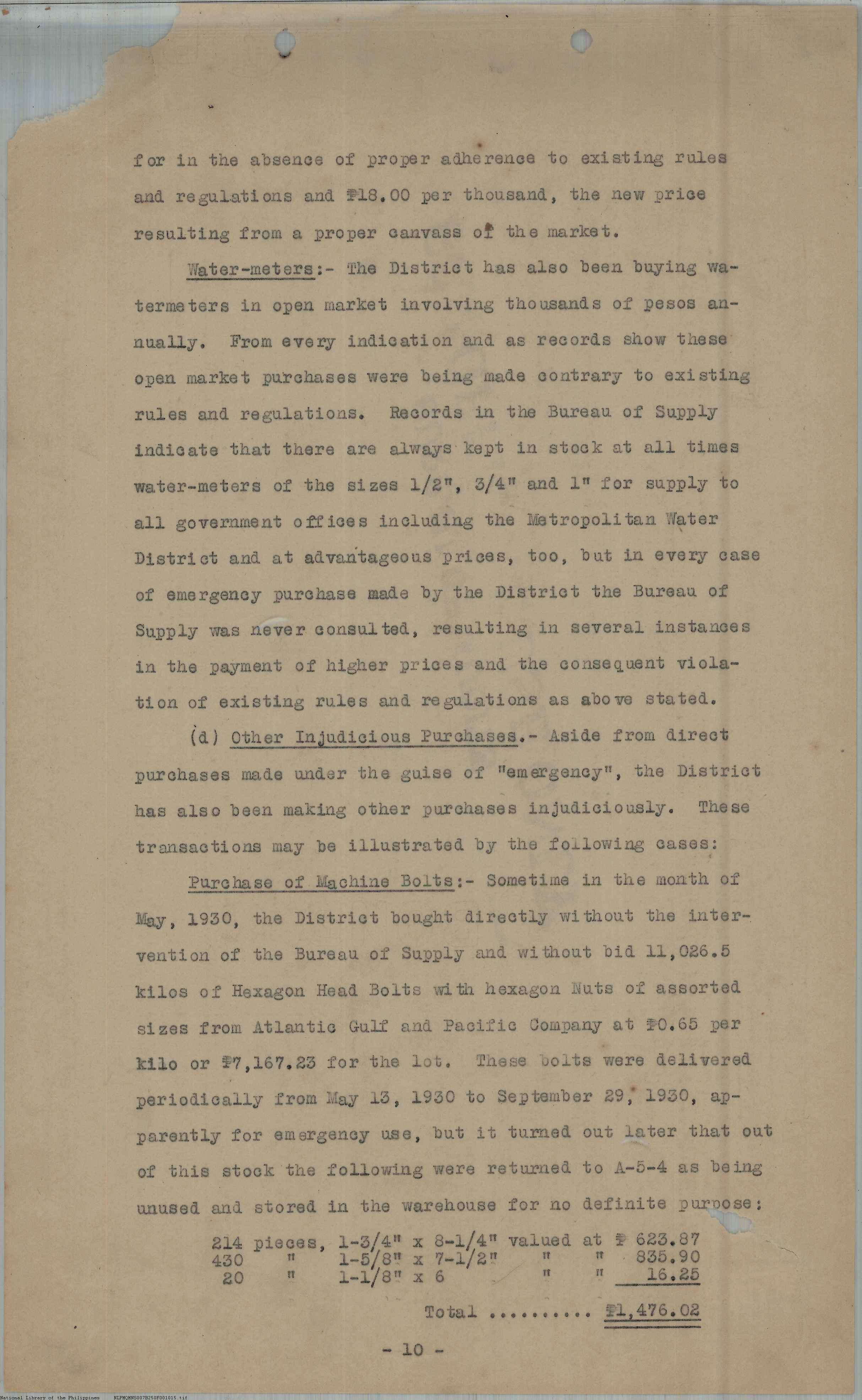 15 
