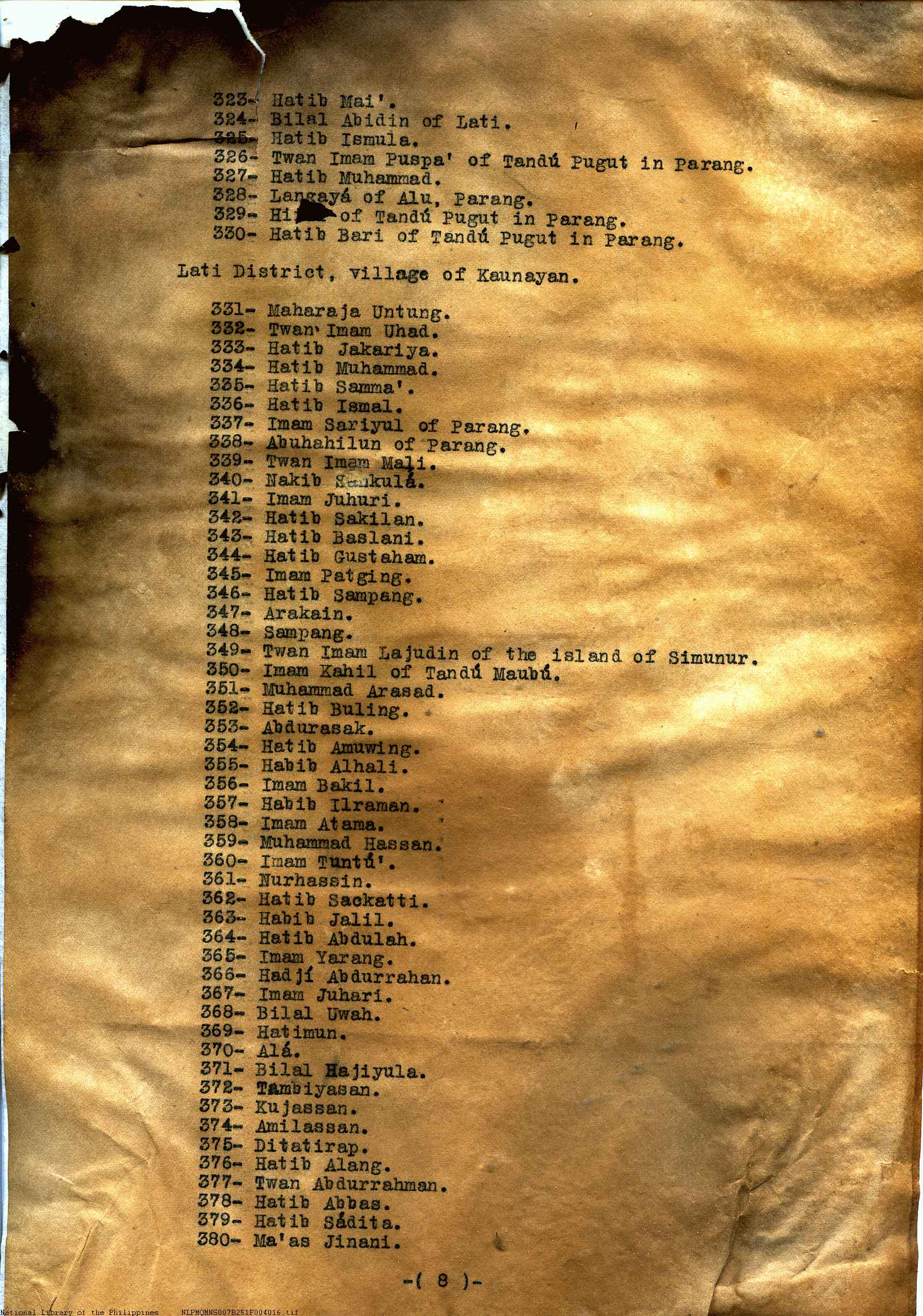 16 
