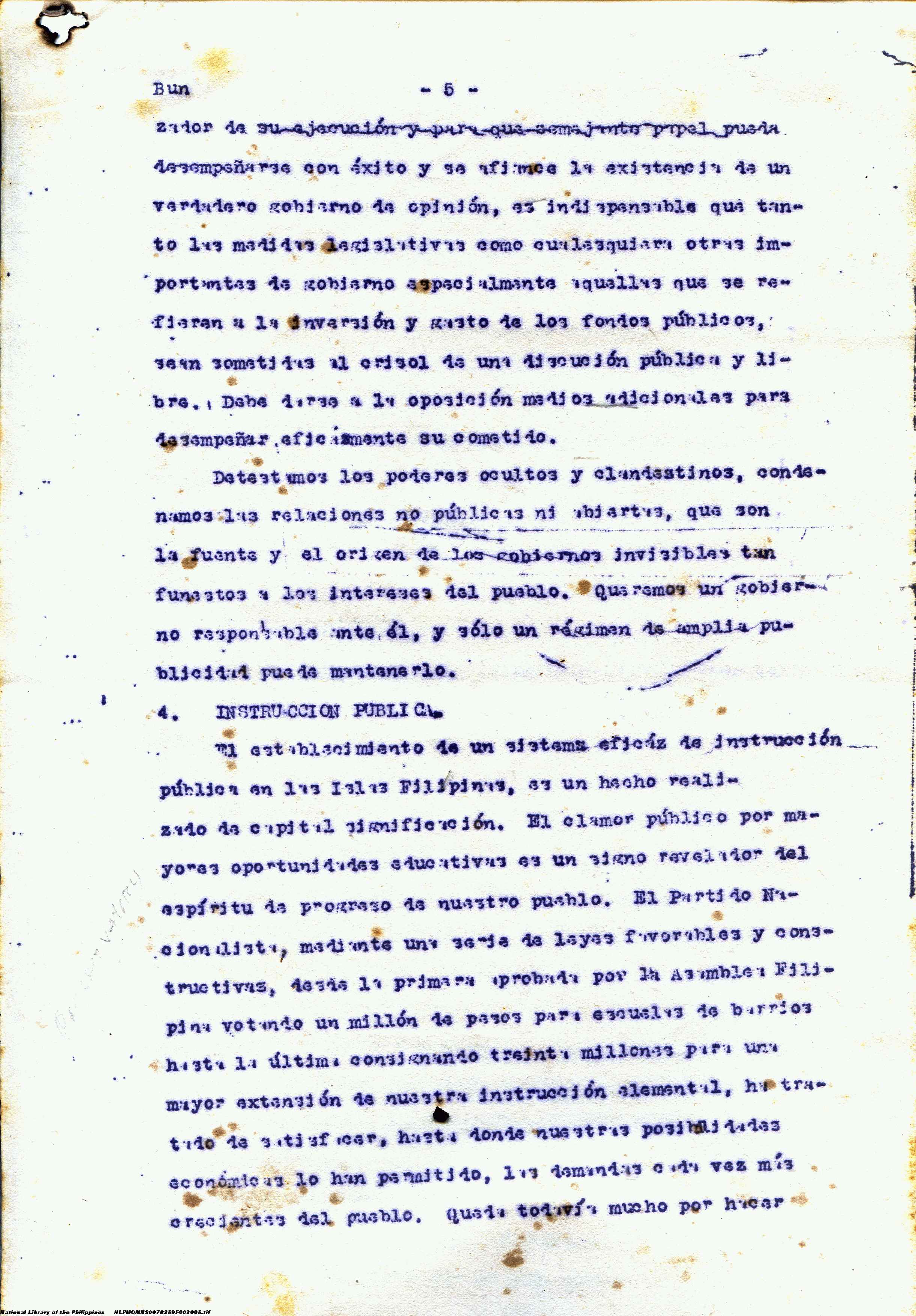 5 
