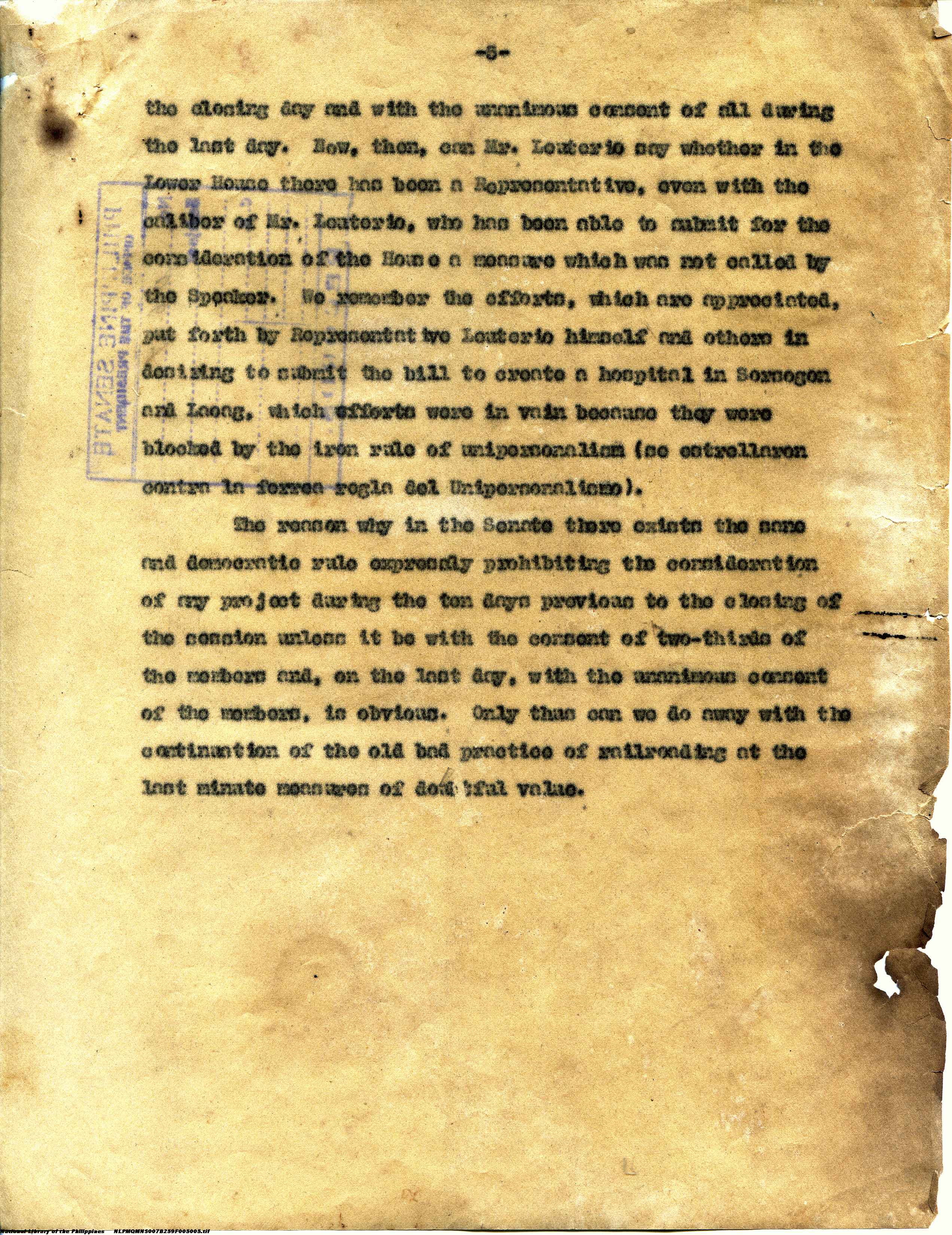 5 
