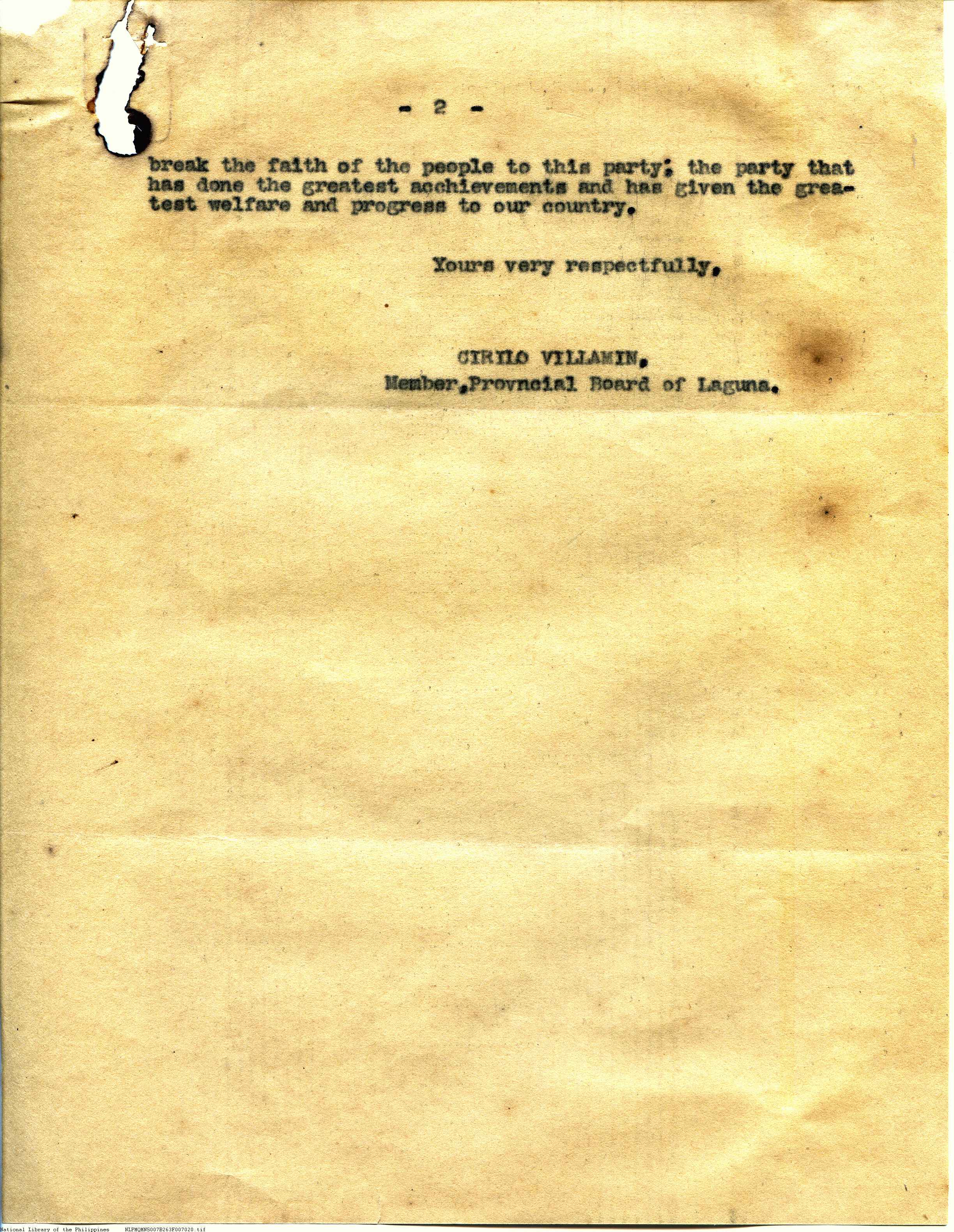 20 
