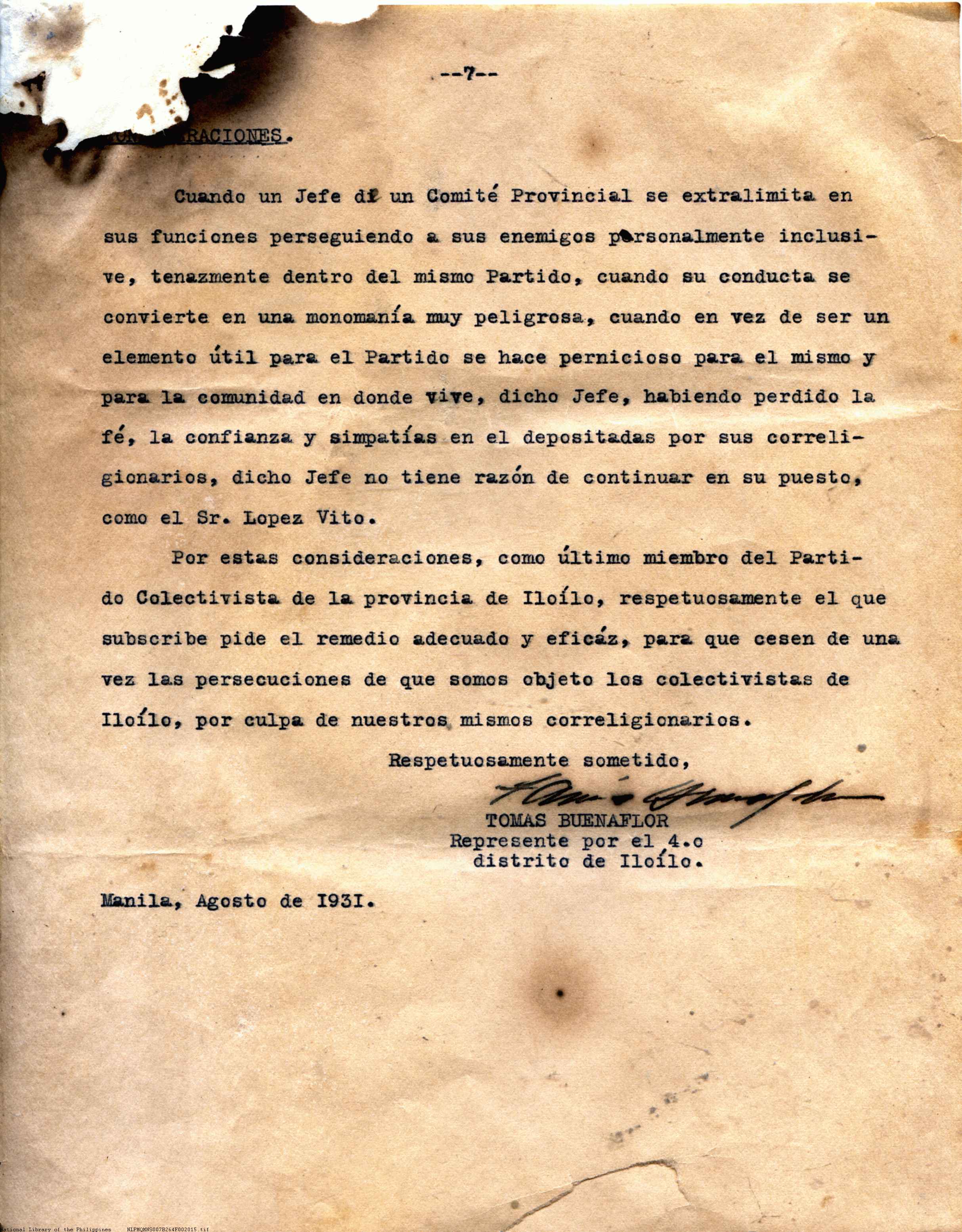 15 
